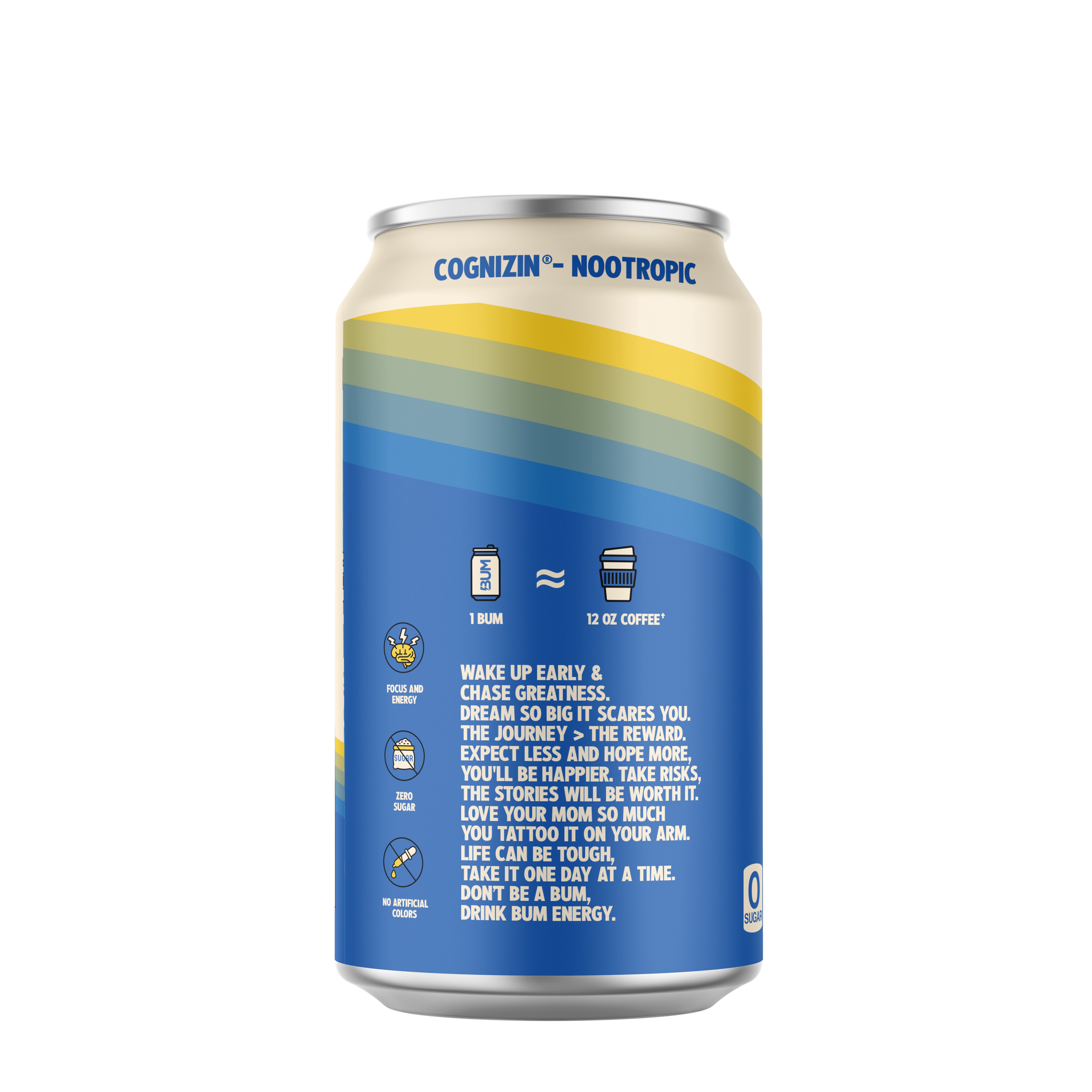 Energy Drink - Blueberry Lemonade - 12oz. (12 Cans)