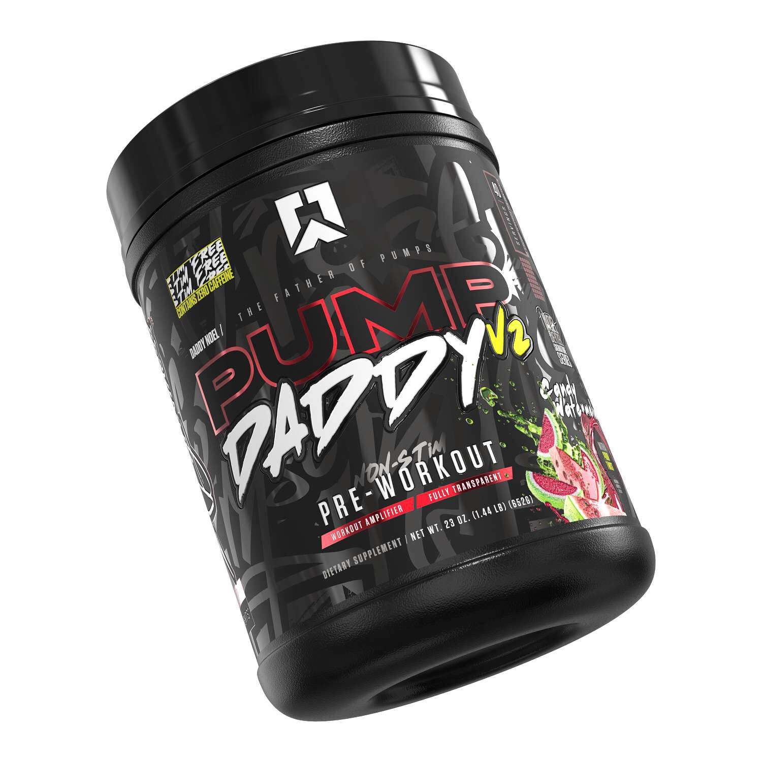 Pump Daddy Pre-Workout - Candy Watermelon (40 Servings)  | GNC