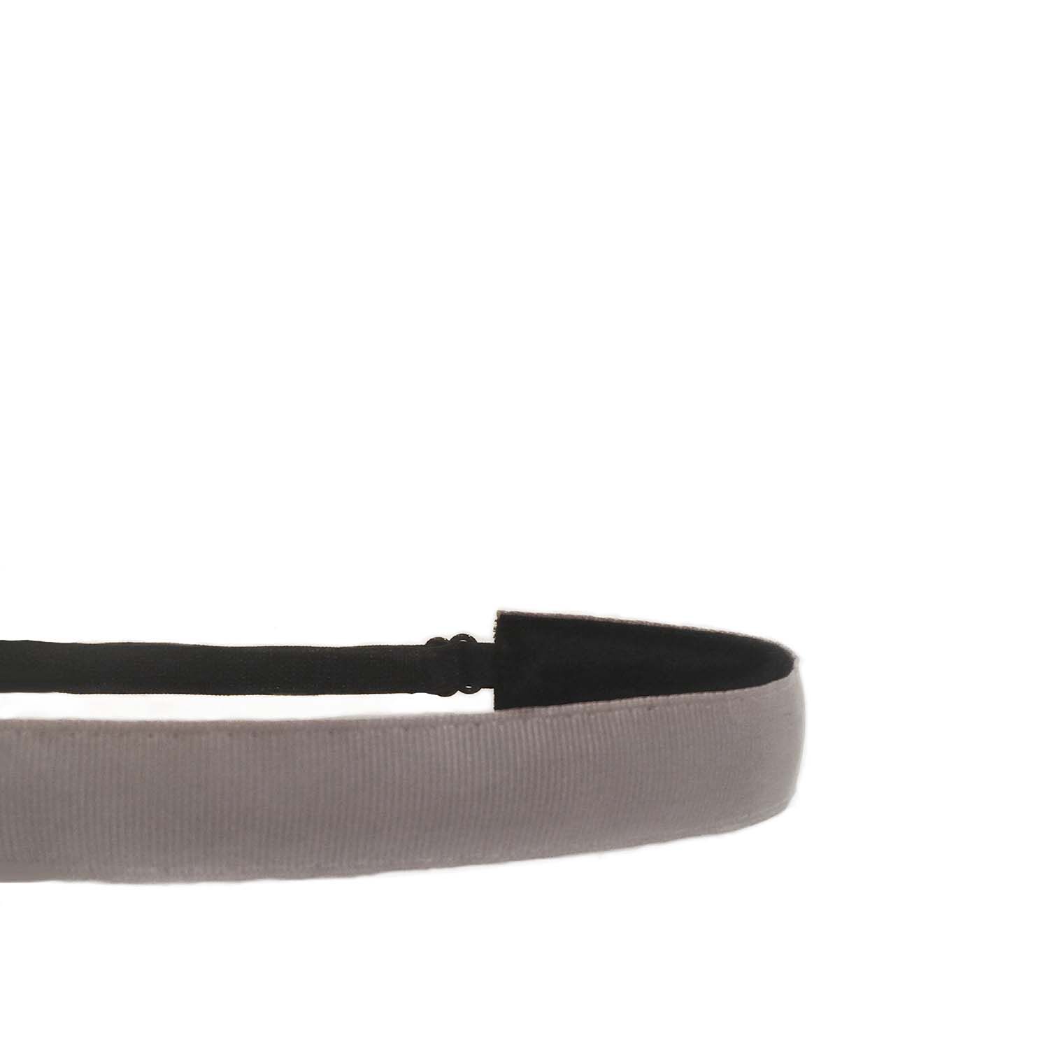Plain Jane Adjustable Headband - Plain Gray  | GNC