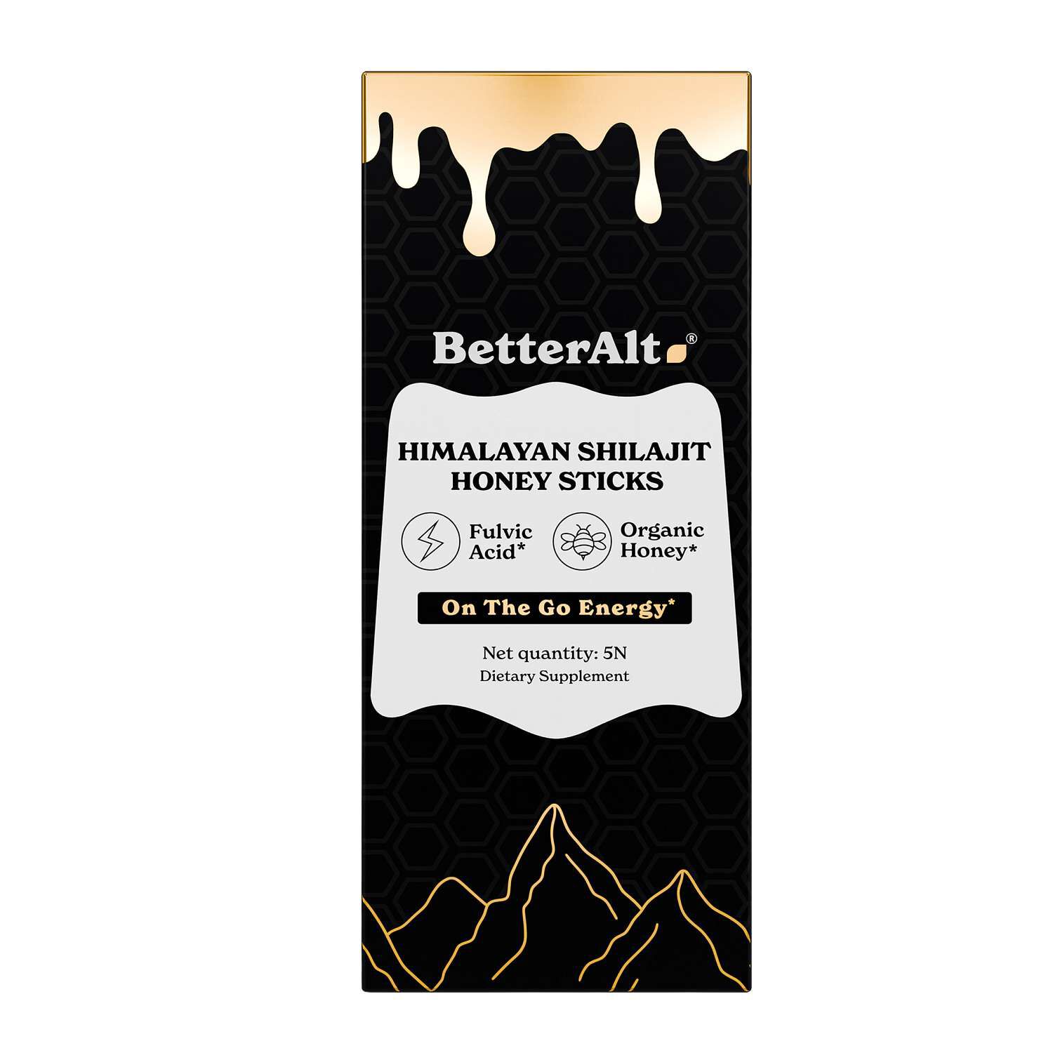 Himalayan Shilajit Honey Sticks (30 Sticks)