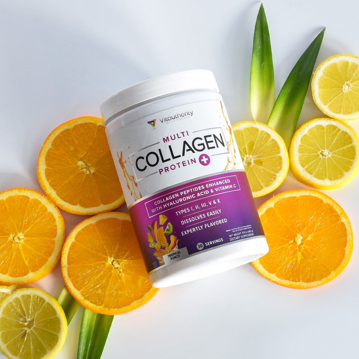 Multi Collagen Protein Powder - Tropical Punch - 9.9 oz. (30 Servings)