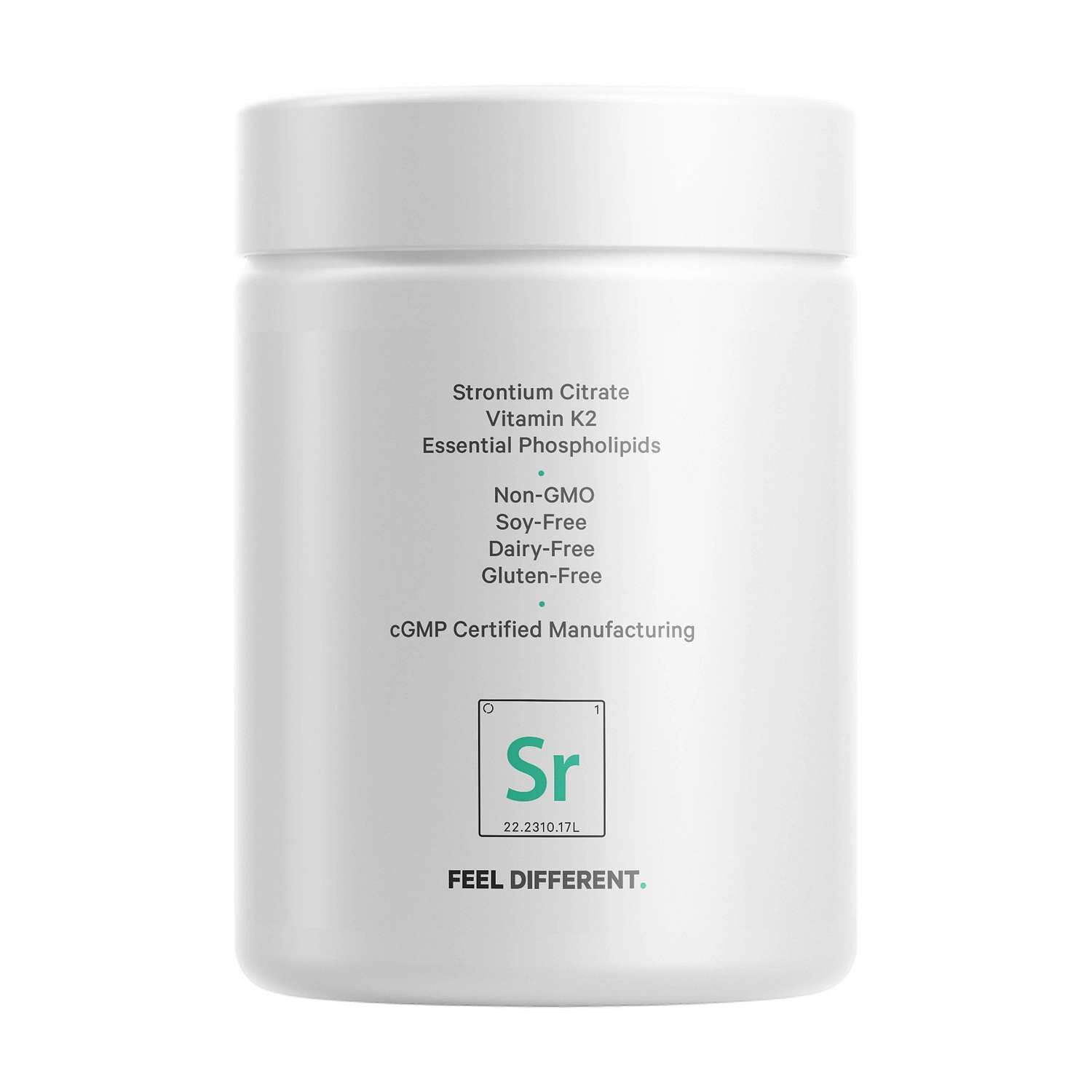 Liposomal Strontium - 90 Vegetable Capsules (30 Servings)