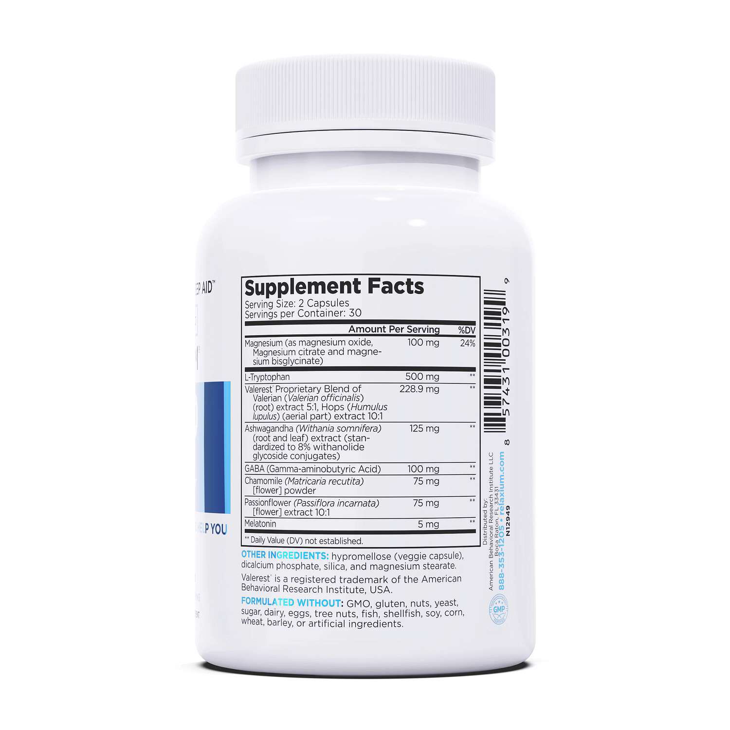 Sleep Support - 60 Capsules (30 Servings)