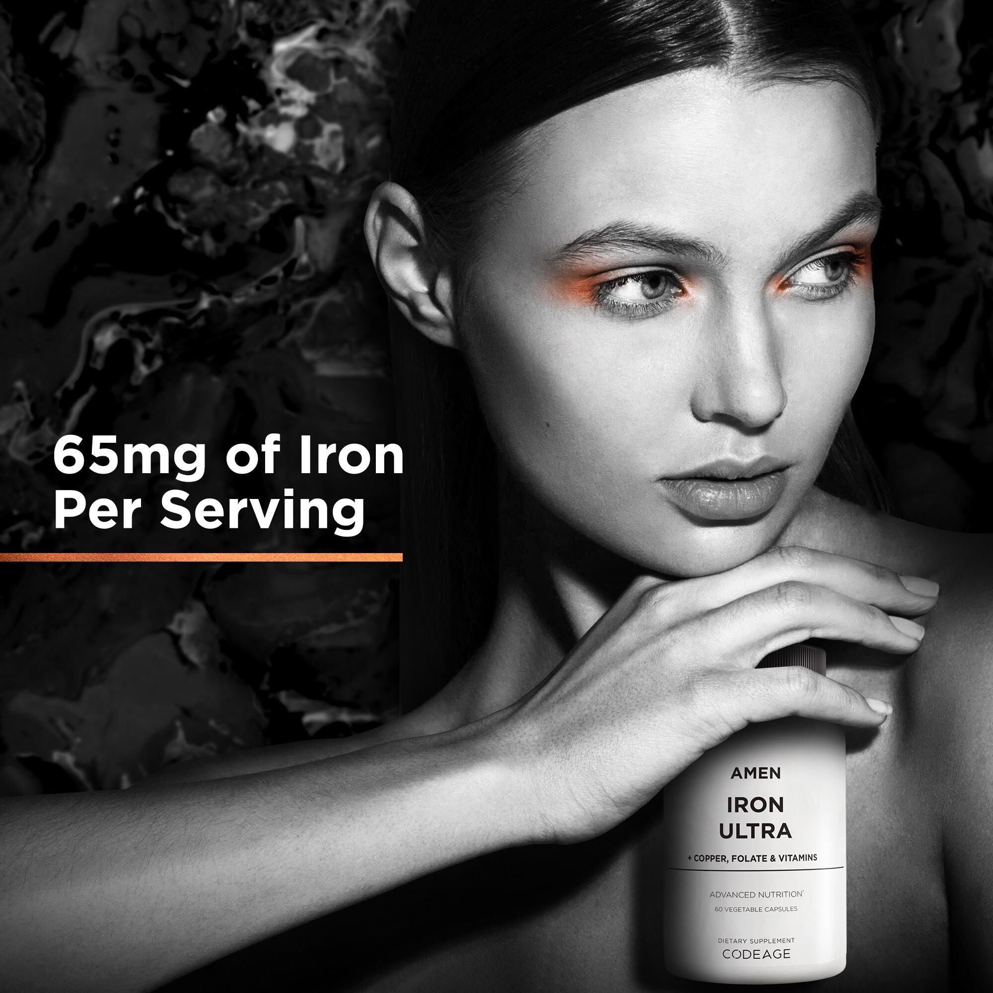 AMEN - Iron Ultra - 60 Capsules (60 Servings)