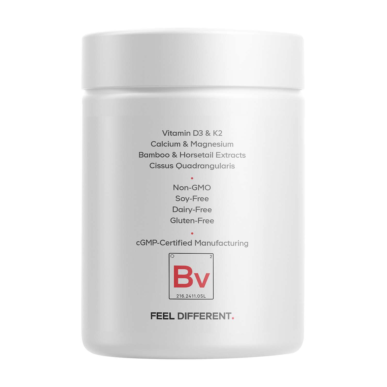 Bones Vitamins+ - 90 Vegetable Capsules (30 Servings)  | GNC