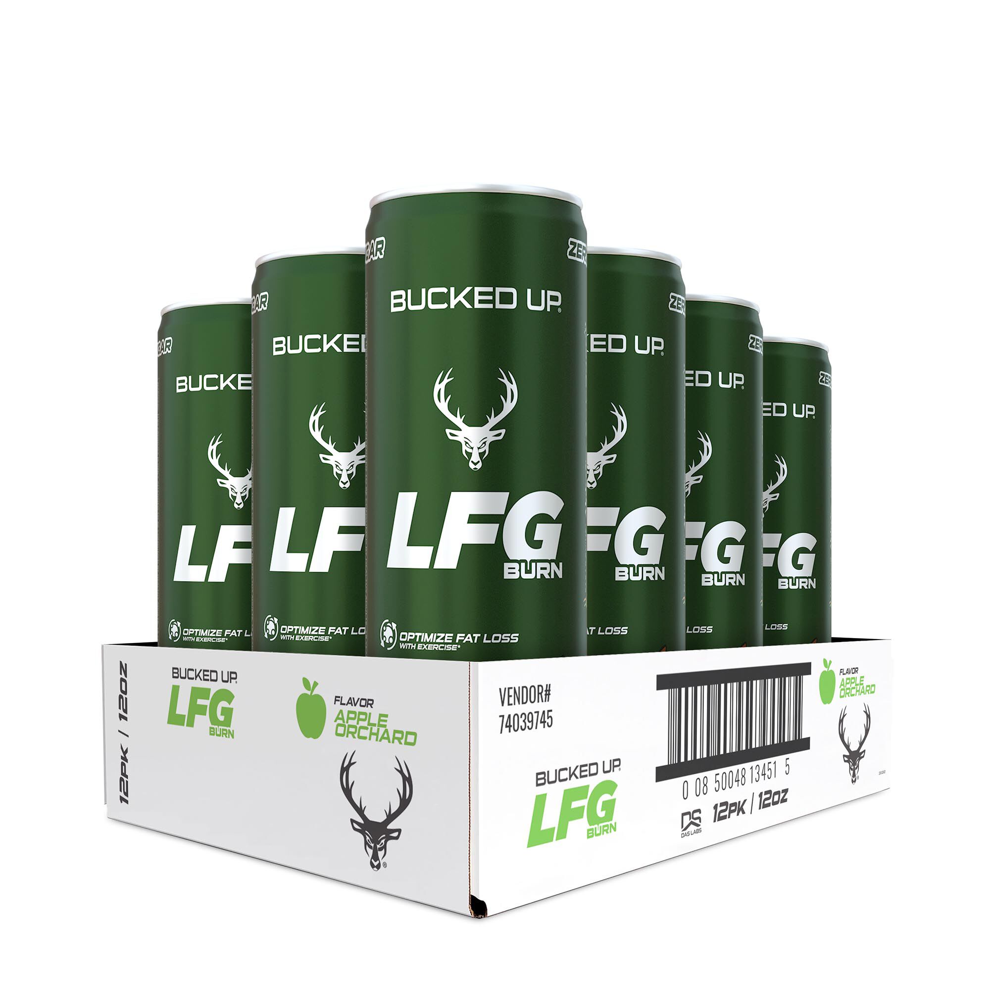 LFG Burn Drink - Apple Orchard - 12oz. (12 Cans) Apple Orchard | GNC