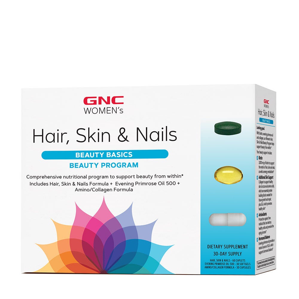 GNC Women's Hair Skin & Nails Program | GNC GNC Women's Hair Skin & Nails Program | GNC