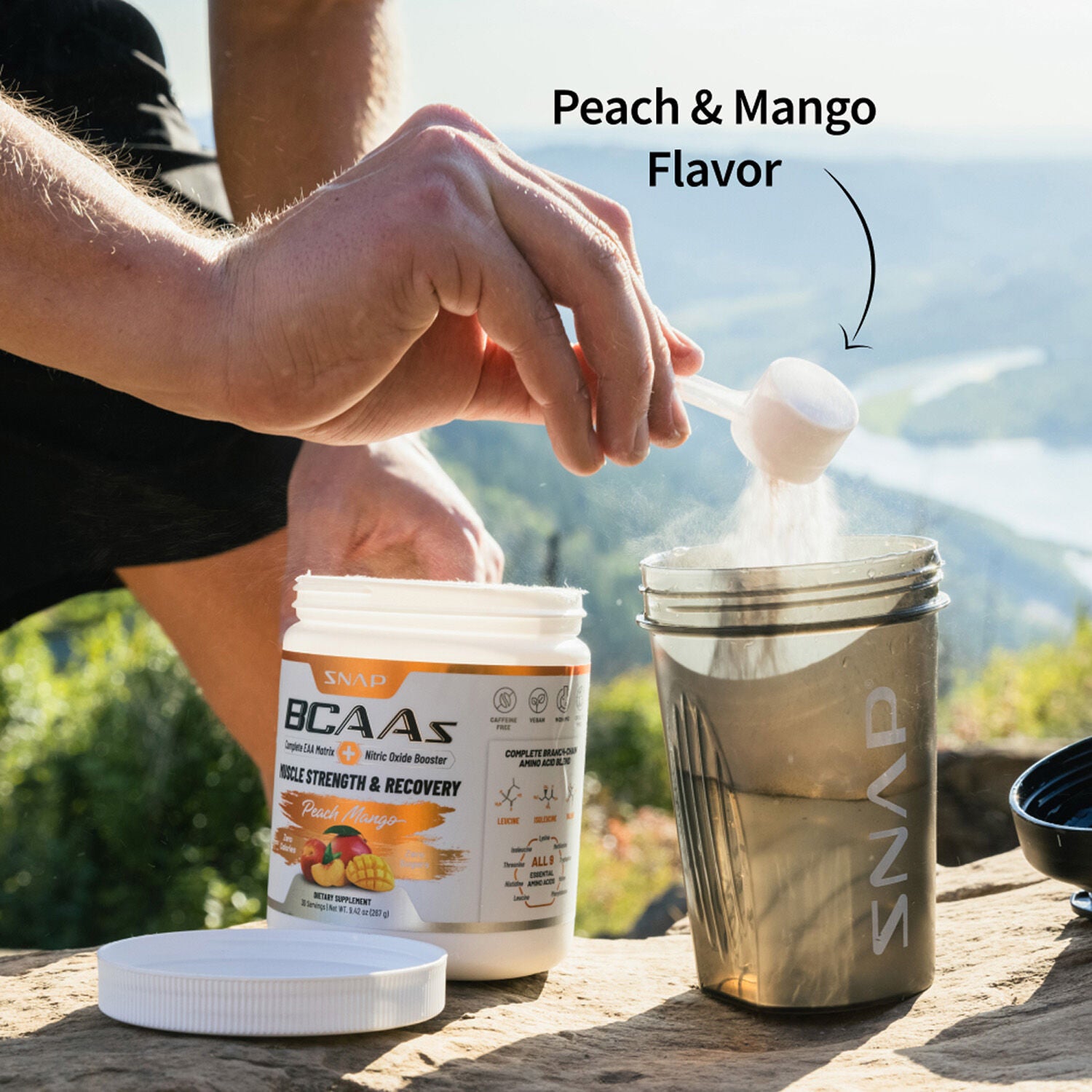 BCAA Powder - Peach Mango (30 Servings) Peach Mango | GNC