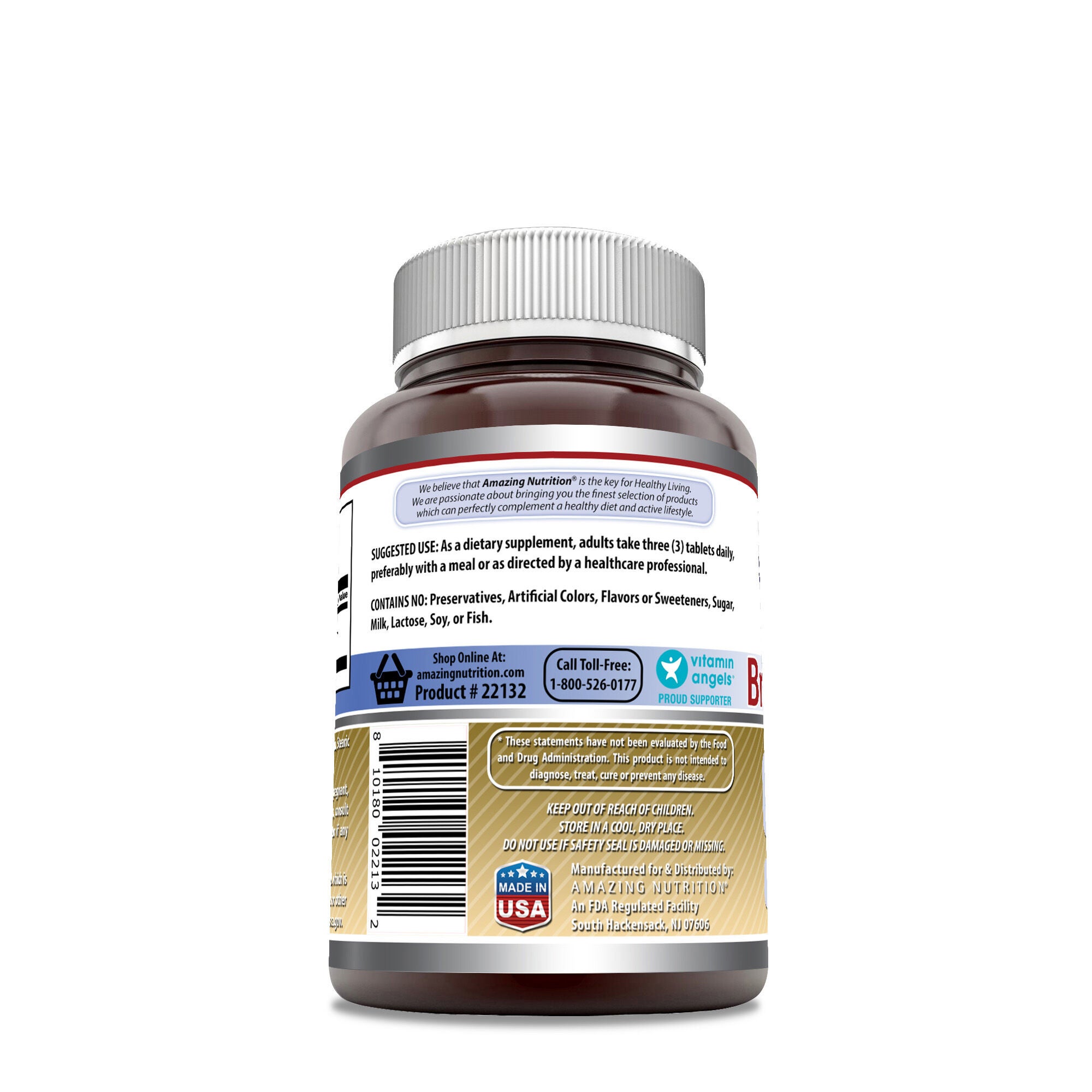 Brewer's Yeast - 240 Tablets (80 Servings)  | GNC