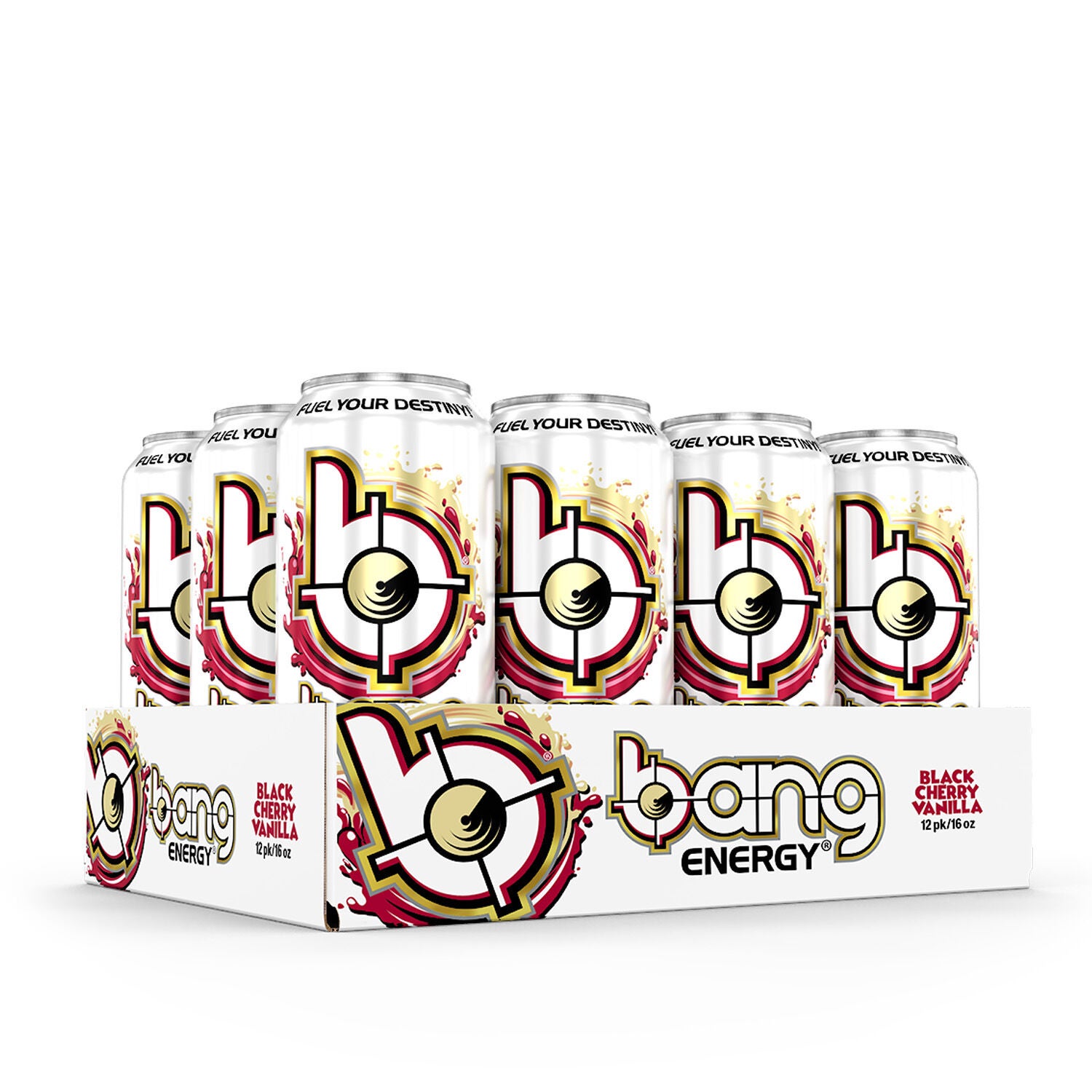 Energy Drink Black Cherry Vanilla™ 16oz. (12 Cans) Black Cherry