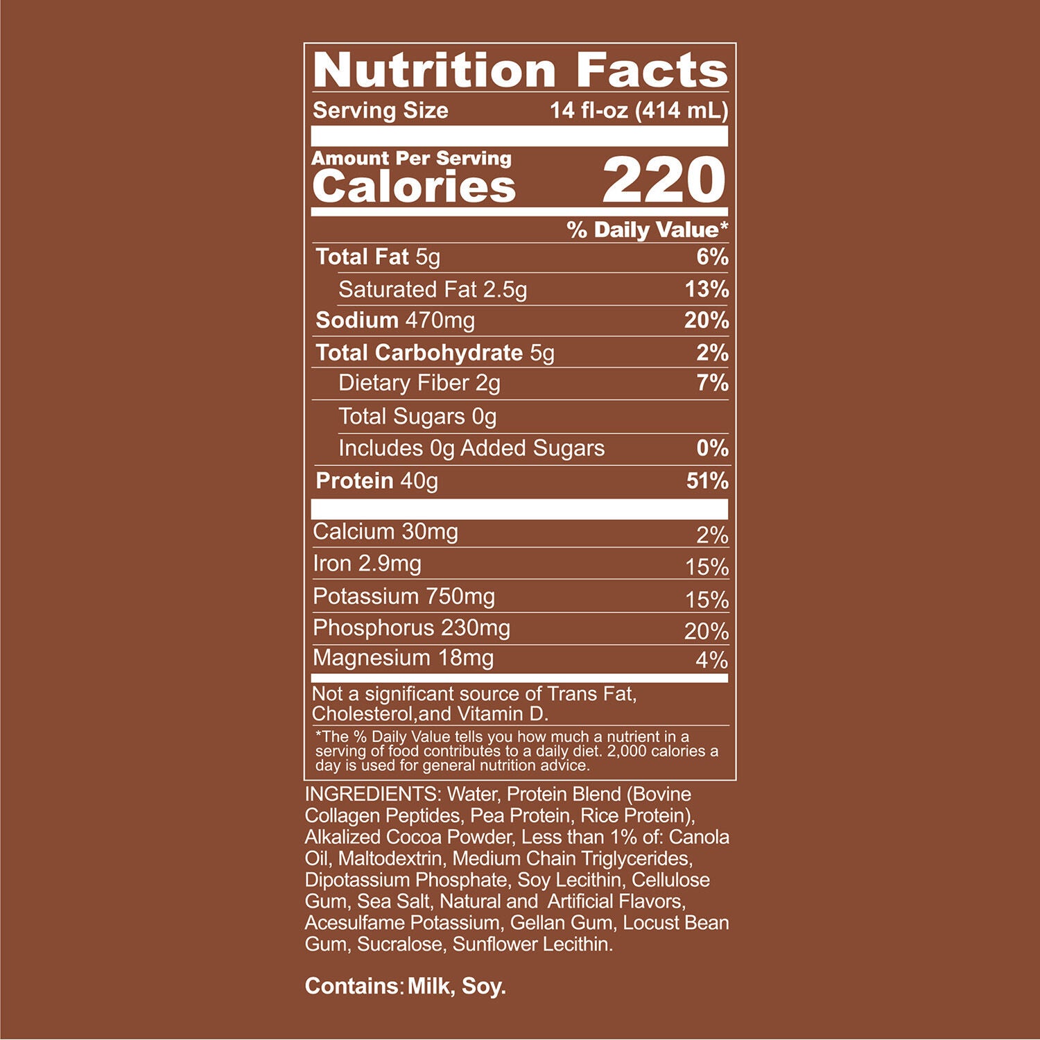 MRE Whole Food Protein RTD - Hostess Cupcakes - 14 fl oz. (12 Bottles)