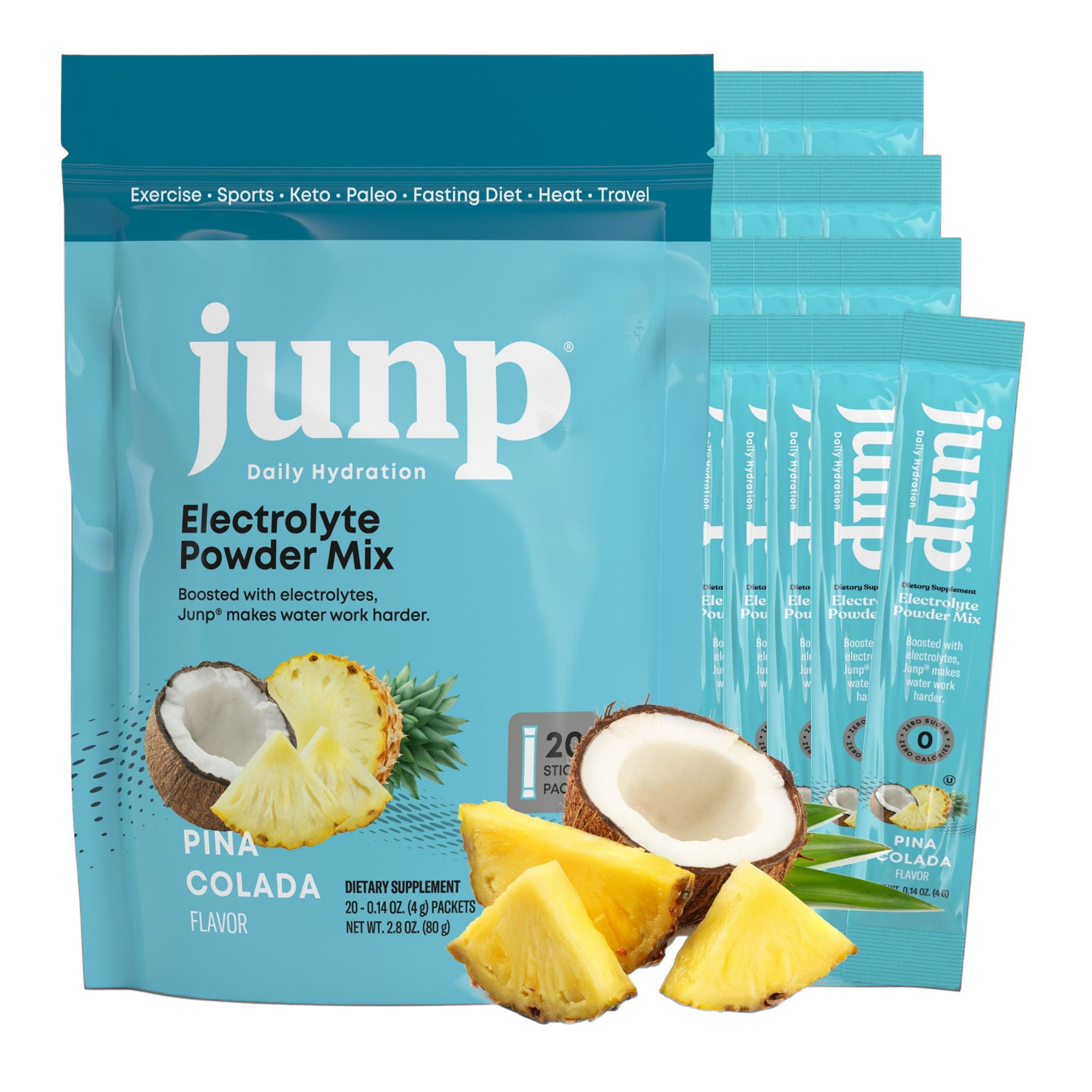 Junp&reg; Daily Hydration - Pina Colada (20 Servings) Pina Colada | GNC