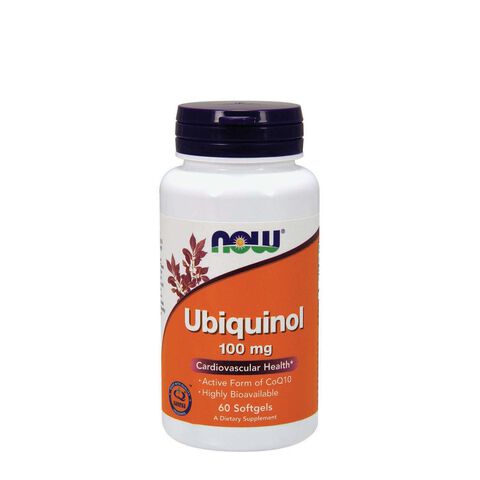 Ubiquinol 100 mg - 60 Softgels &#40;60 Servings&#41;  | GNC