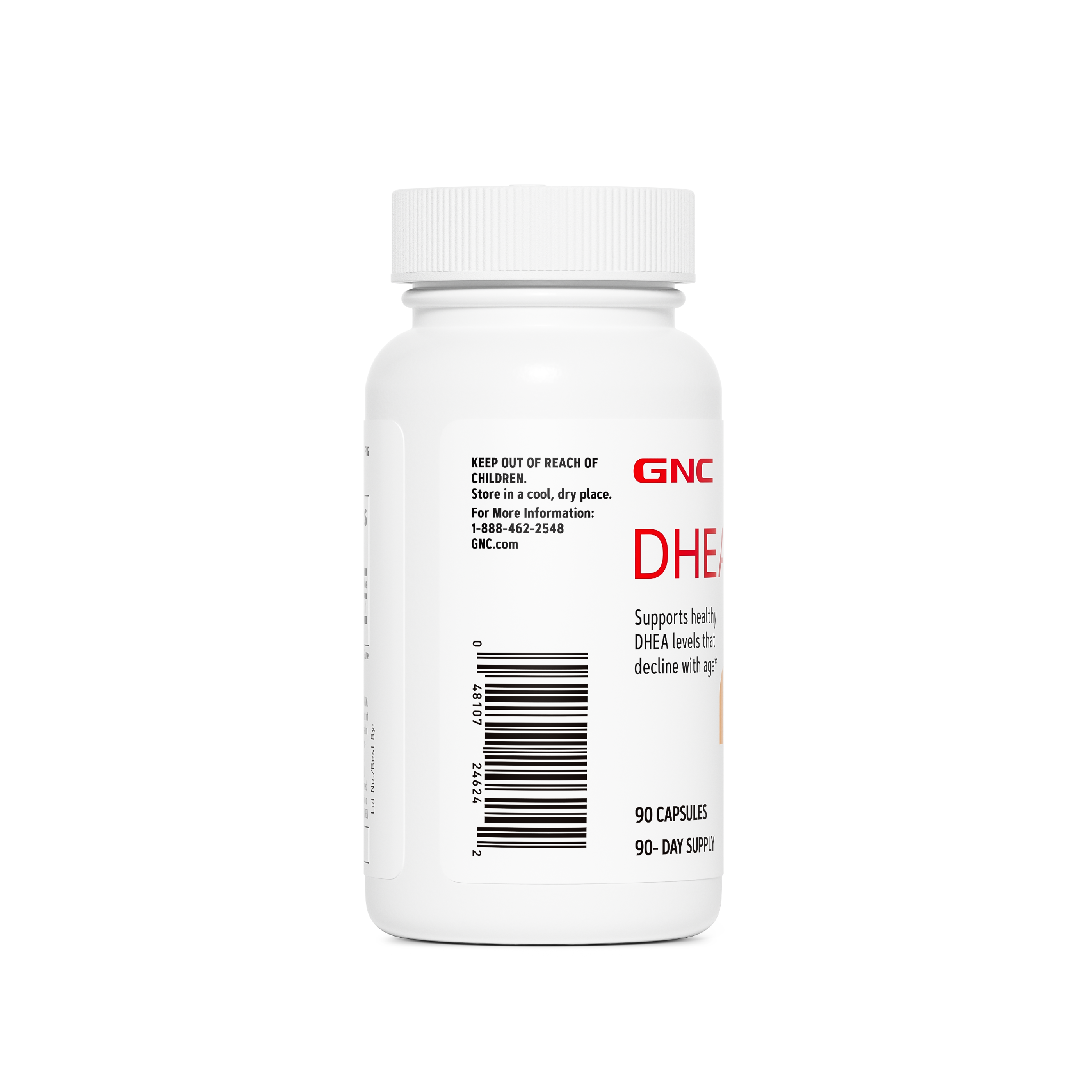 DHEA 25mg - 90 Capsules (90 Servings)  | GNC