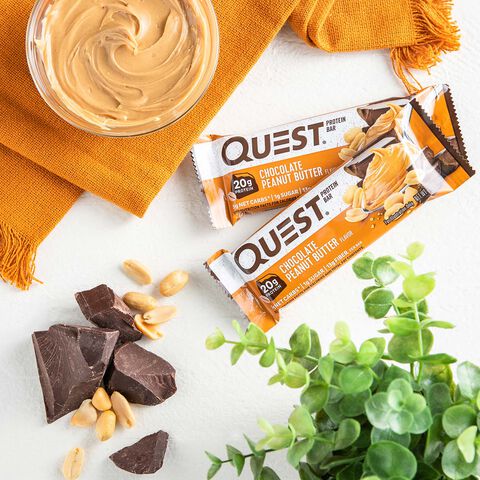 Quest Bar &ndash; Chocolate Peanut Butter &#40;12 Bars&#41; Chocolate Peanut Butter | GNC