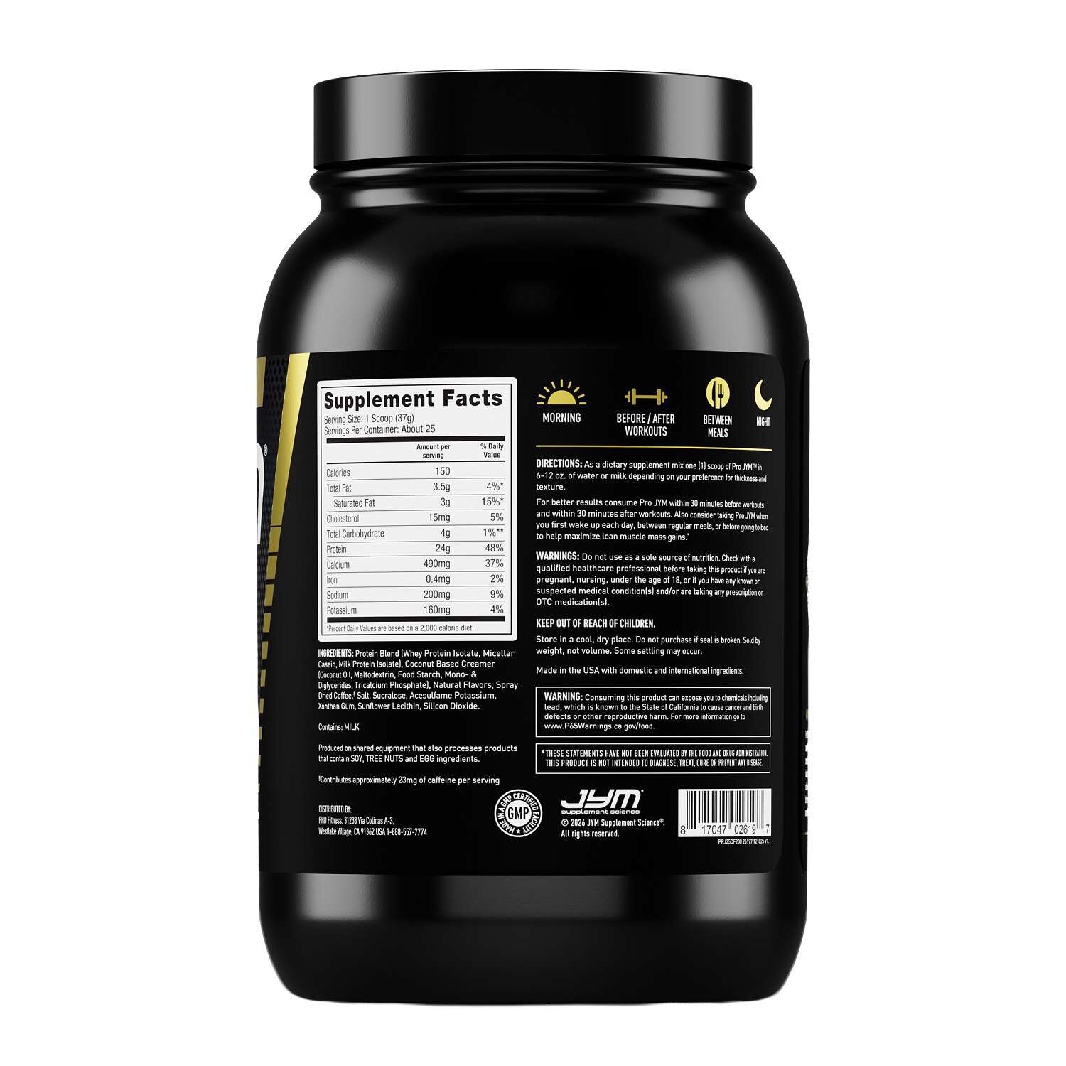 Isolate Protein Blend - Caramel Frappe (25 Servings)