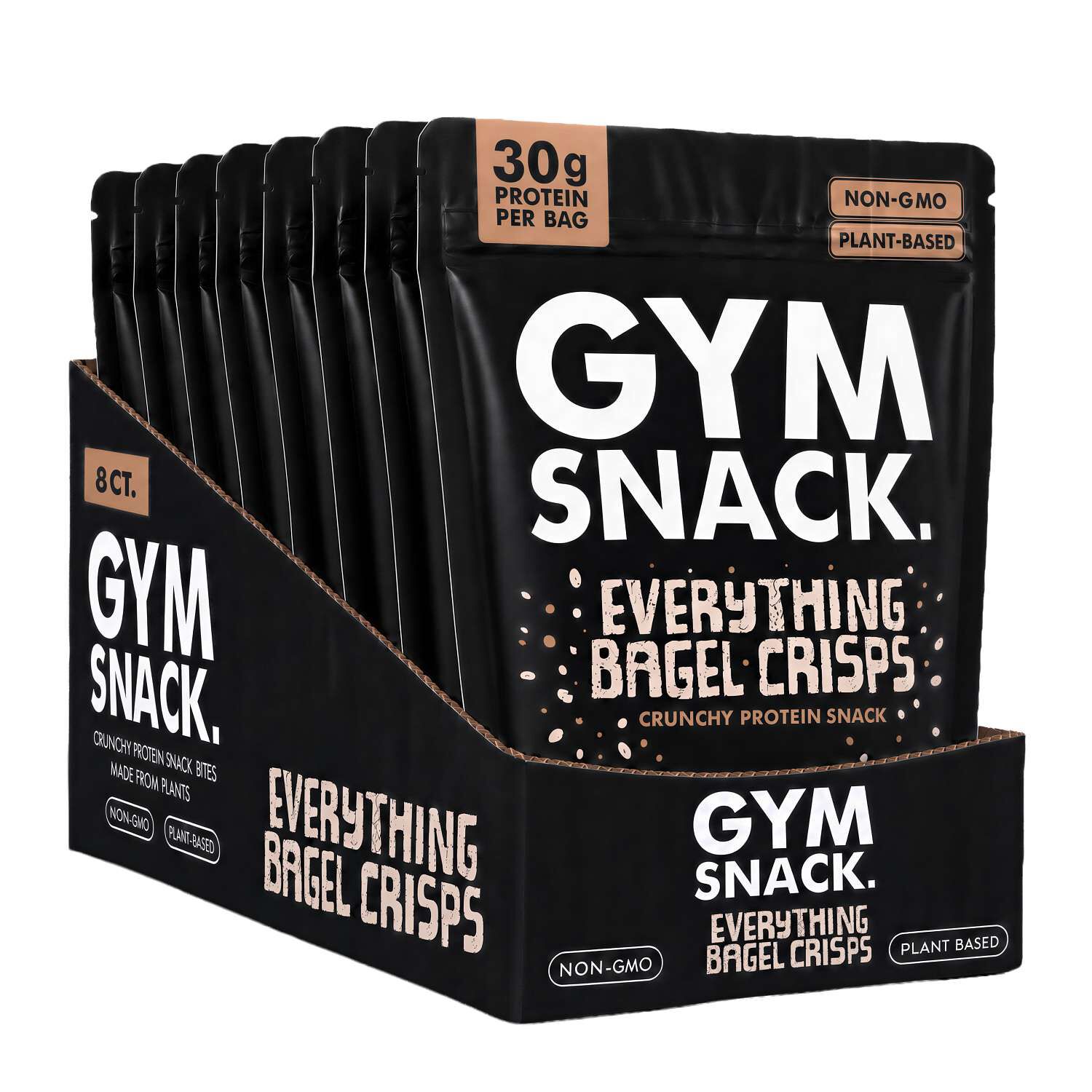 Protein Crisps - Everything Bagel (8 Bags) Everything Bagel | GNC