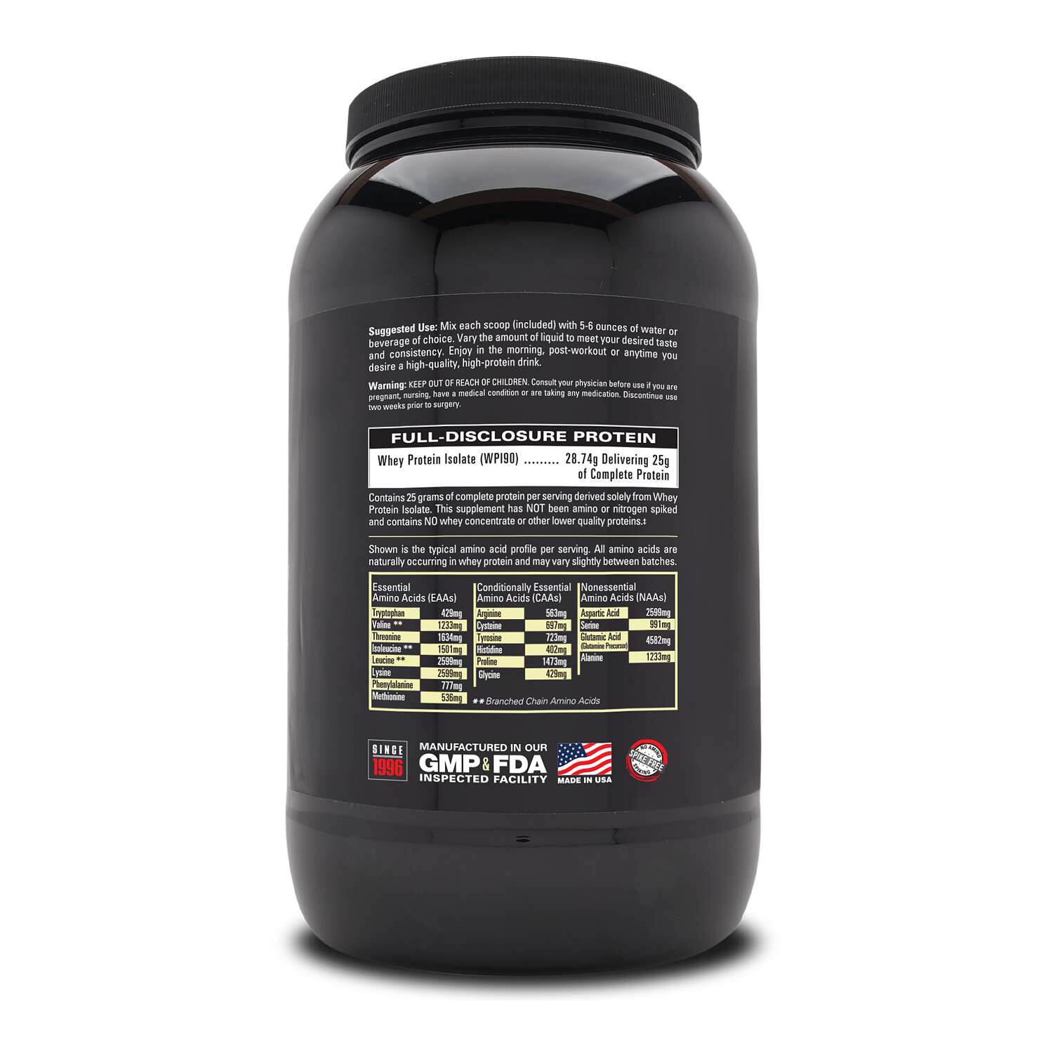 Whey Protein Isolate - Alpine Vanilla (76 Servings)