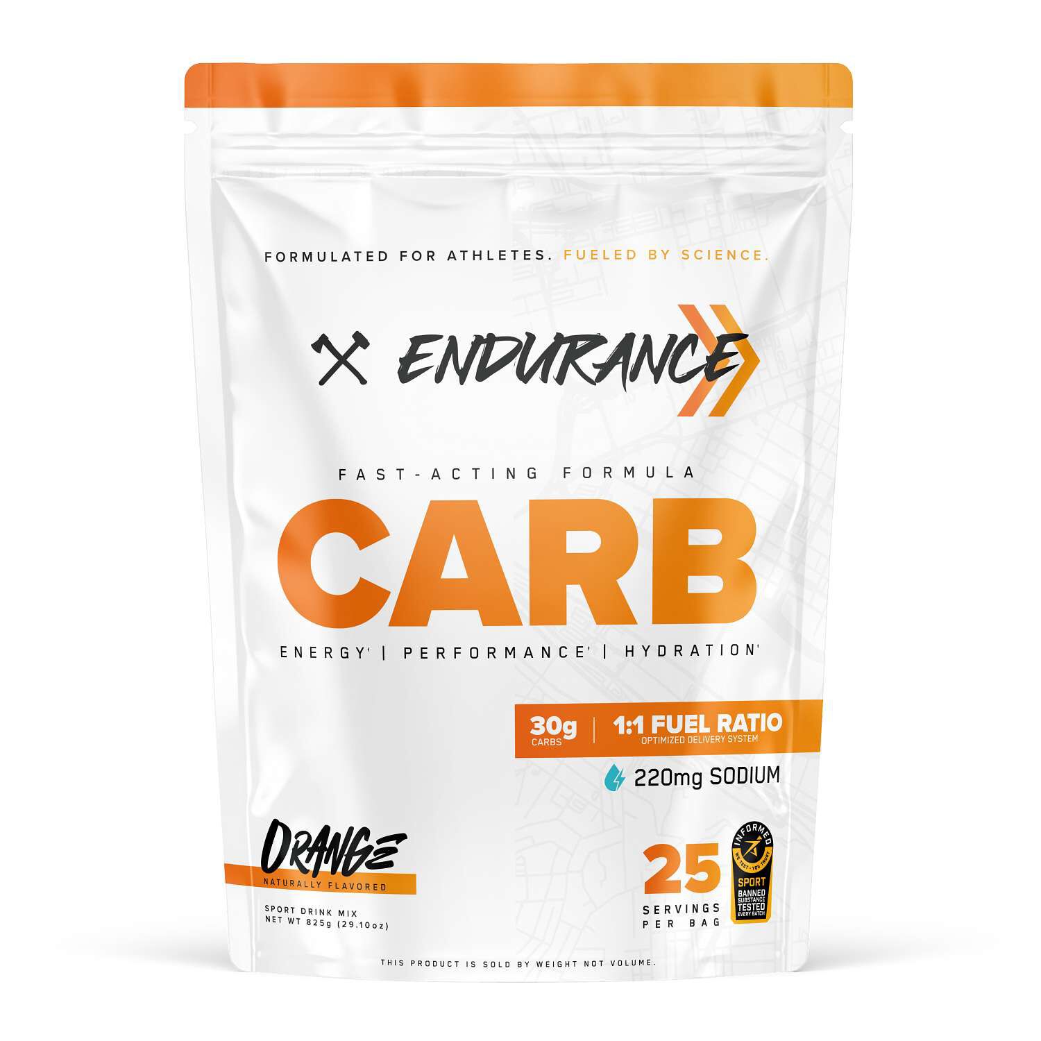 Endurance Carb - Orange (25 Servings) Orange | GNC