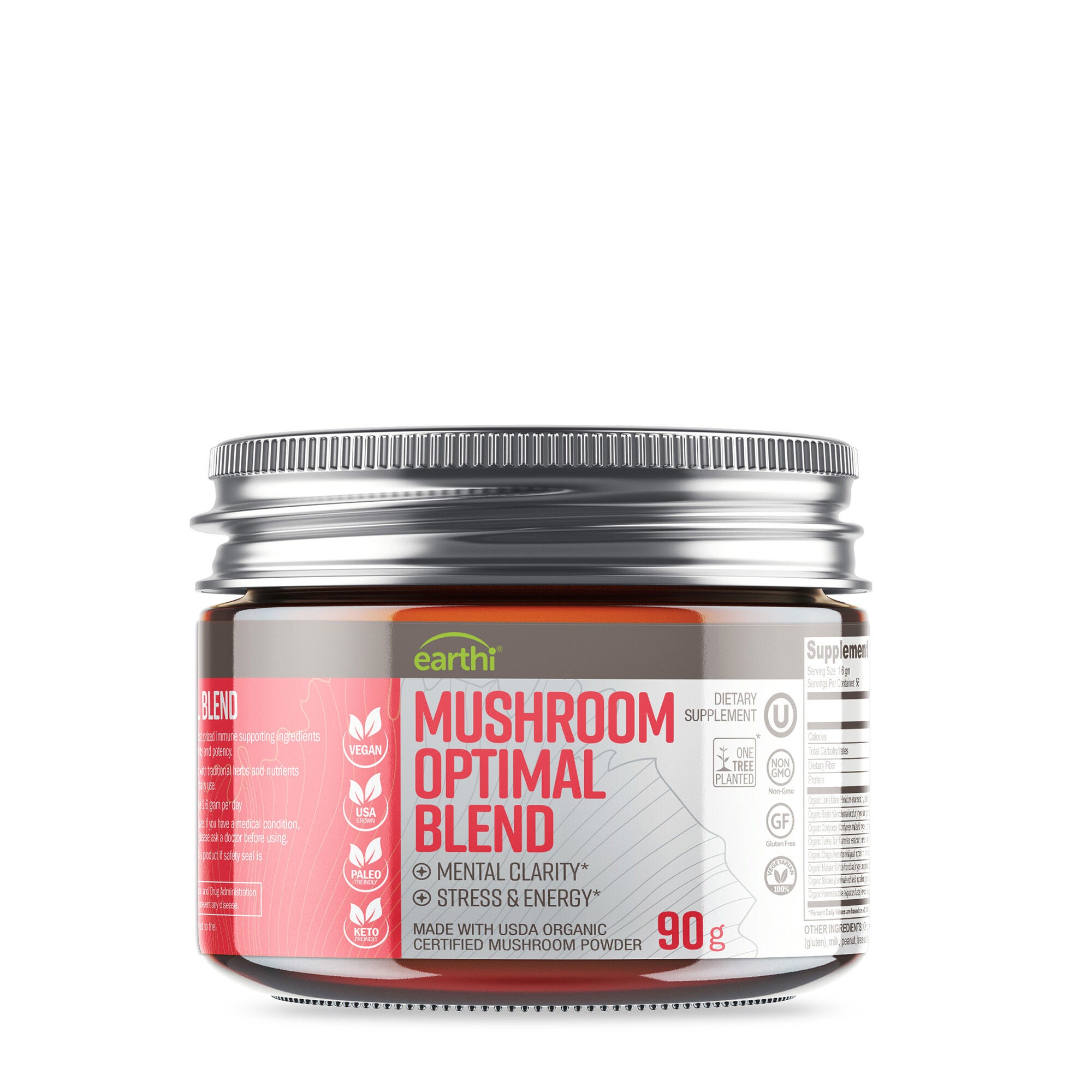 Mushroom Optimal Blend - 90g (56 Servings)  | GNC