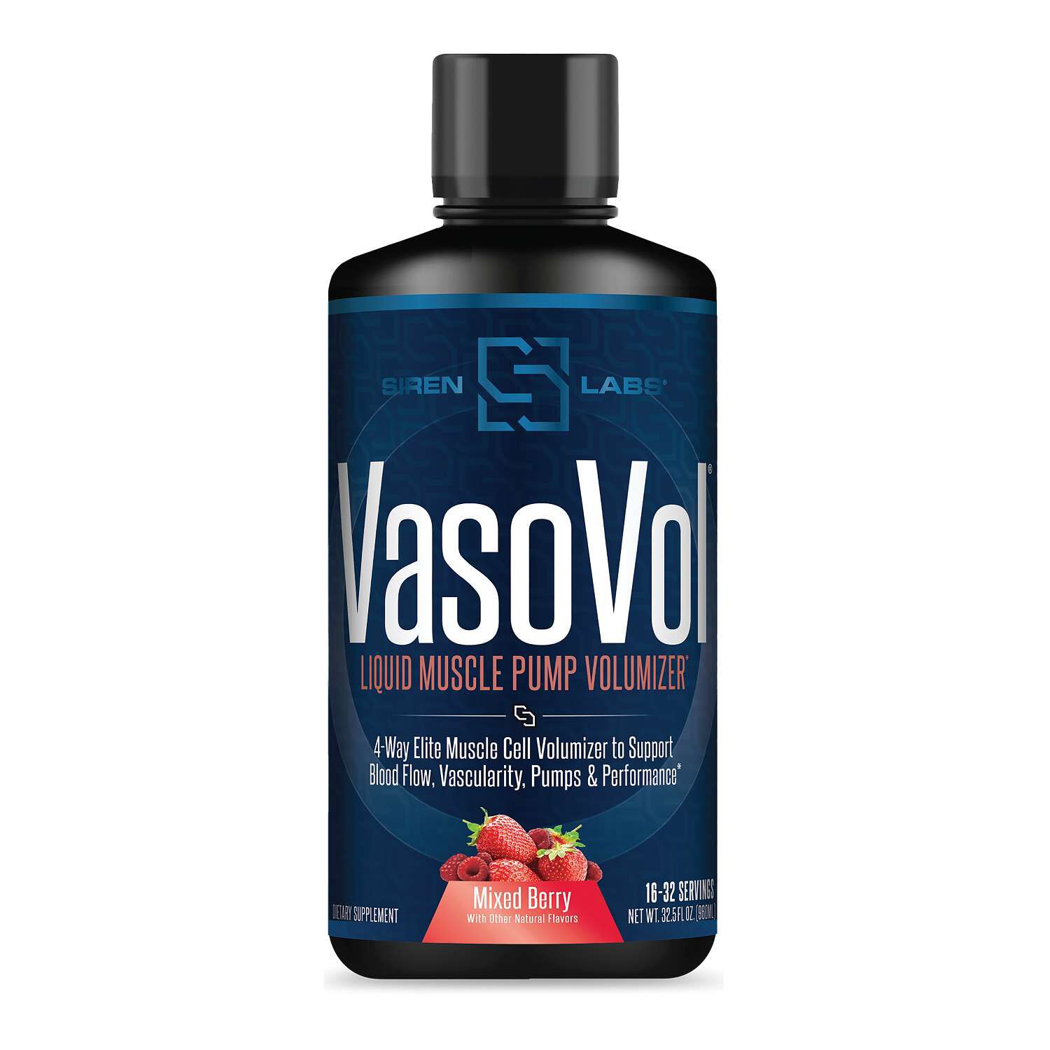 Vaso Vol&trade;, Mixed Berry - 32.5 fl oz. (32 Servings) Mixed Berry | GNC