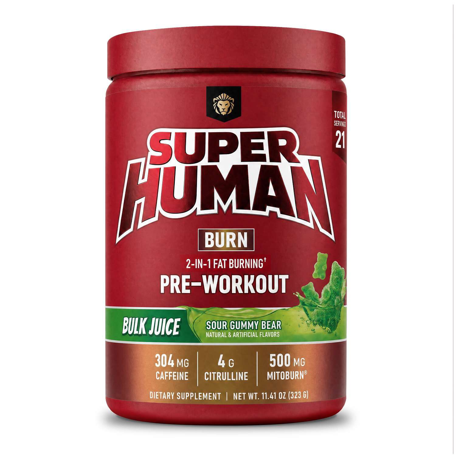 Superhuman Burn - Bulk Juice (21 Servings)