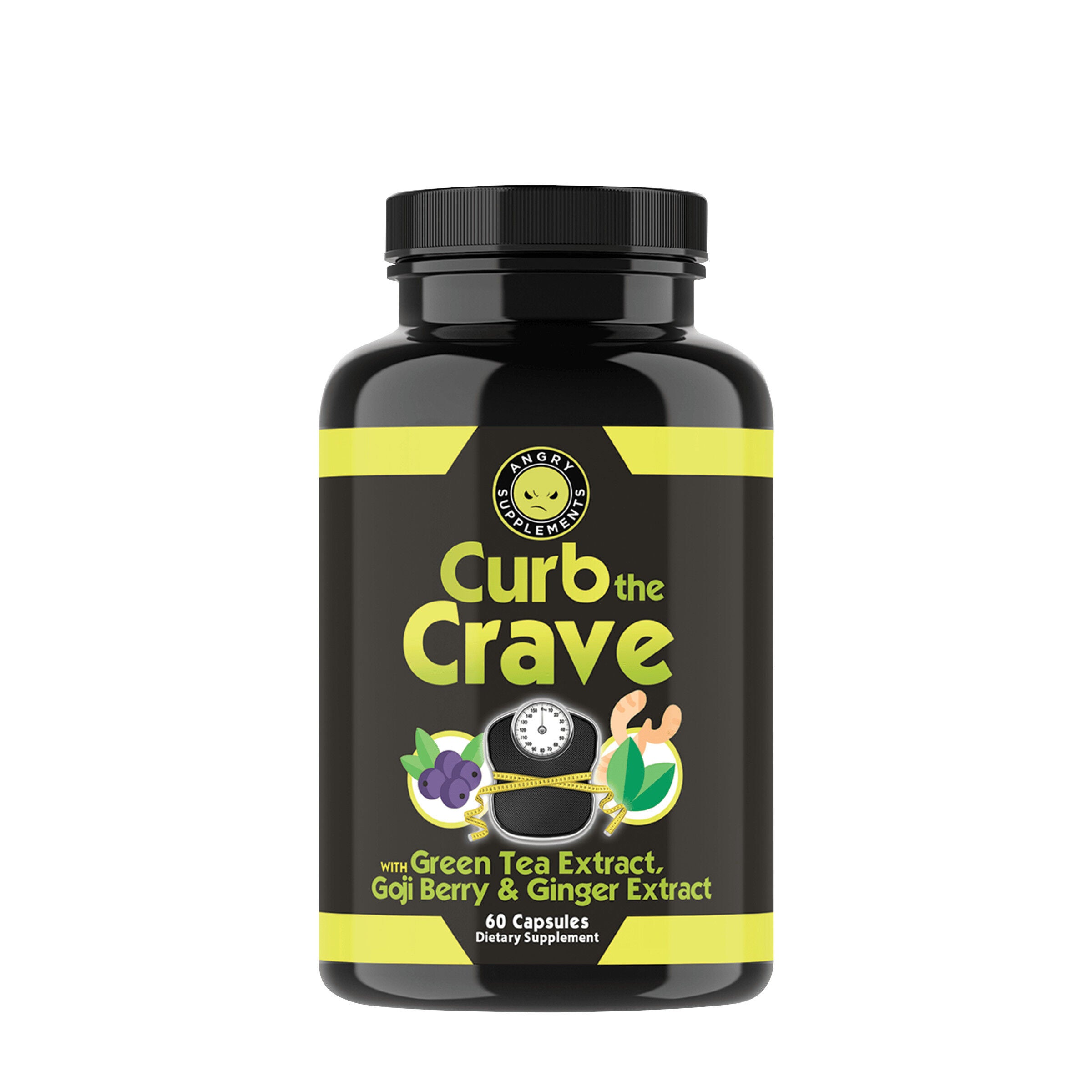 Curb the Crave with Green Tea Extract, Goji Berry and Ginger - 60 Capsules (30 Servings)  | GNC