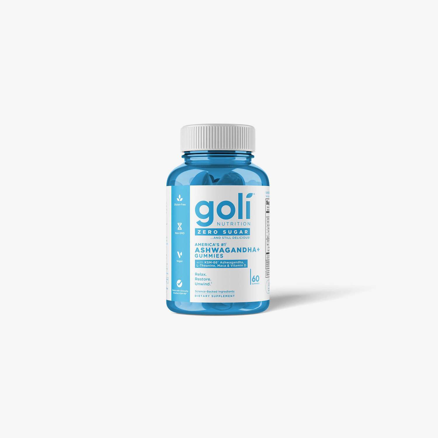 Ashwagandha+ Gummies  - 60 Gummies (30 Servings)  | GNC