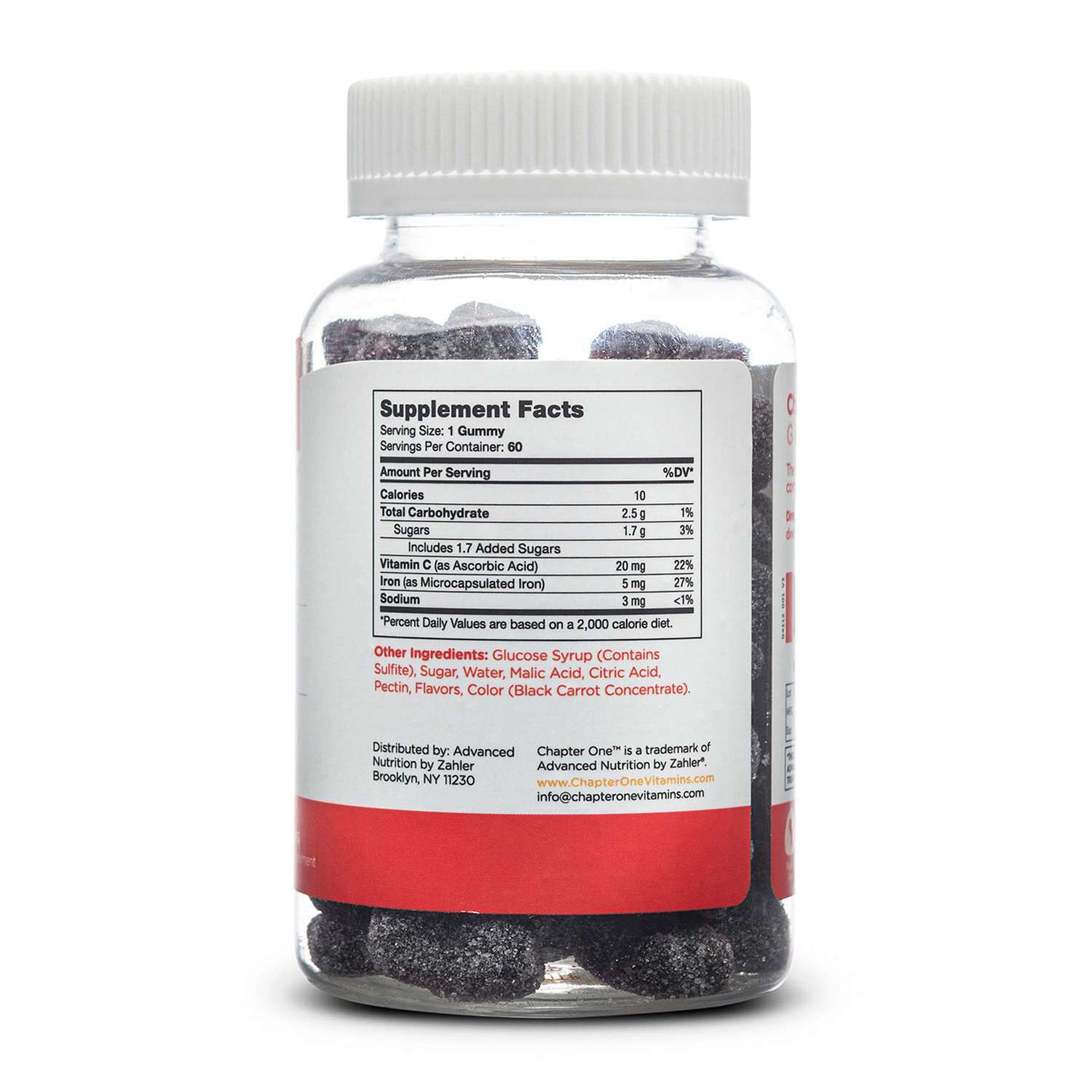 CHAPTER ONE&trade; Iron Gummies - 60 Gummies (60 Servings)  | GNC