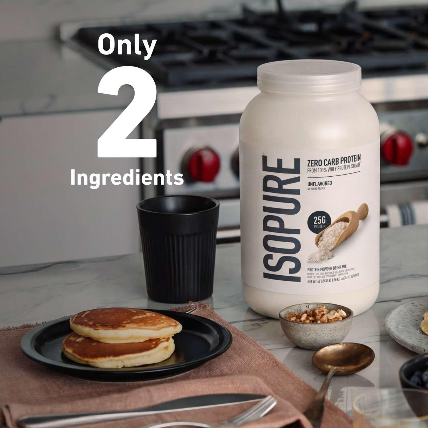Protein Powder - Unflavored (40 Servings)