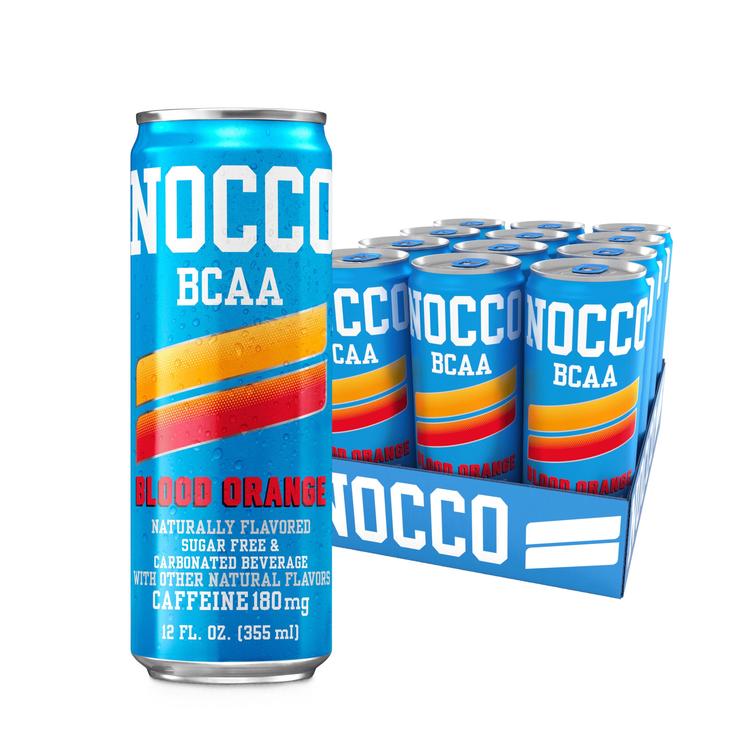 nocco❁ NOCCO No Carbs Company - BCAA Drink - Miami Strawberry - 12 fl oz
