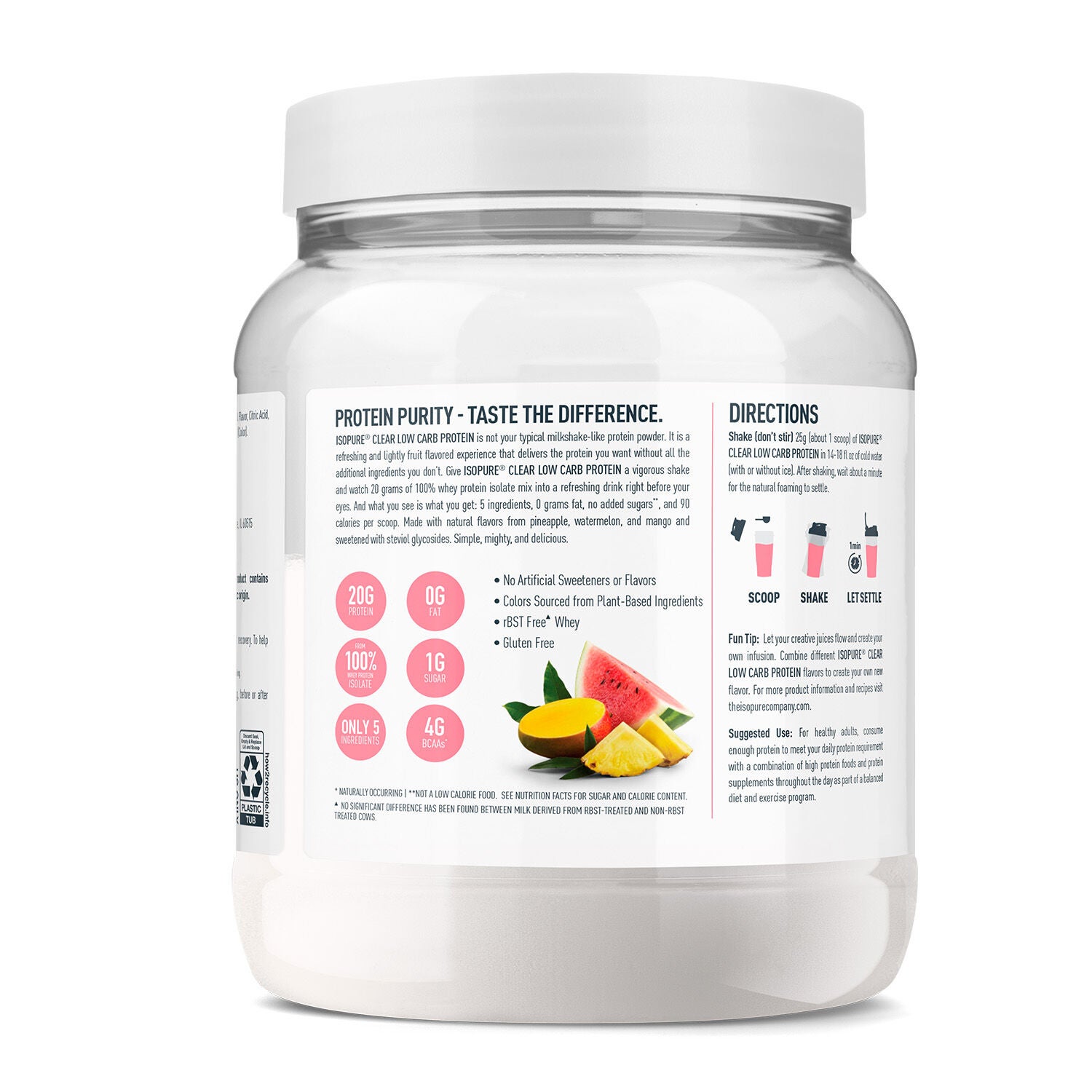 Clear Protein Powder - Tropical Punch (16 Servings) Tropical Punch | GNC