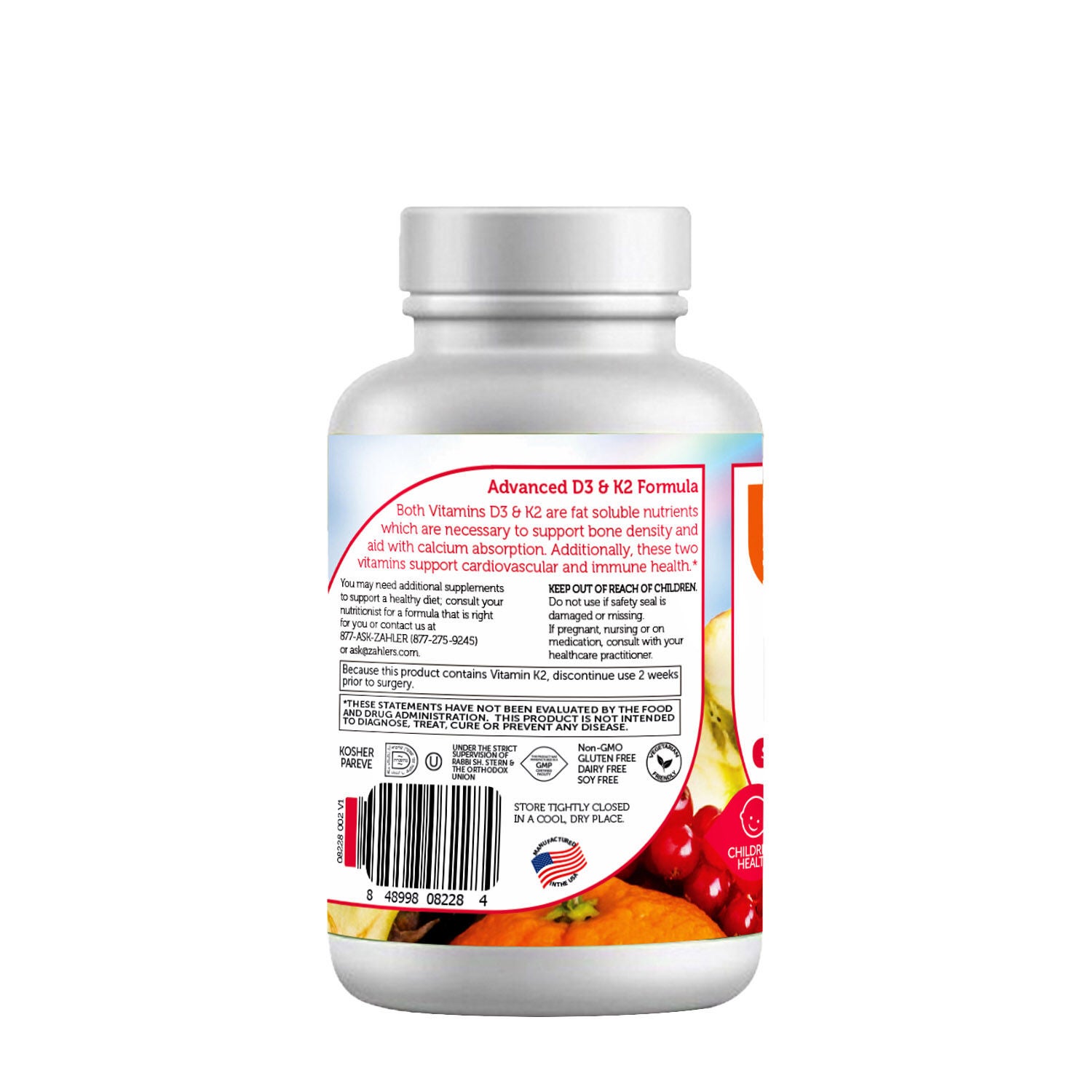 Junior D3 &amp; K2 - 90 Tablets (90 Servings)  | GNC