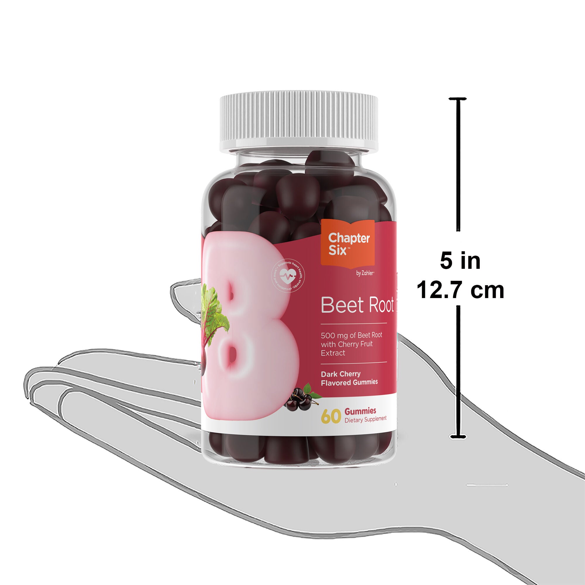 ZAHLER® - Chapter Six: Beet Root - Dark Cherry - 60 Gummies