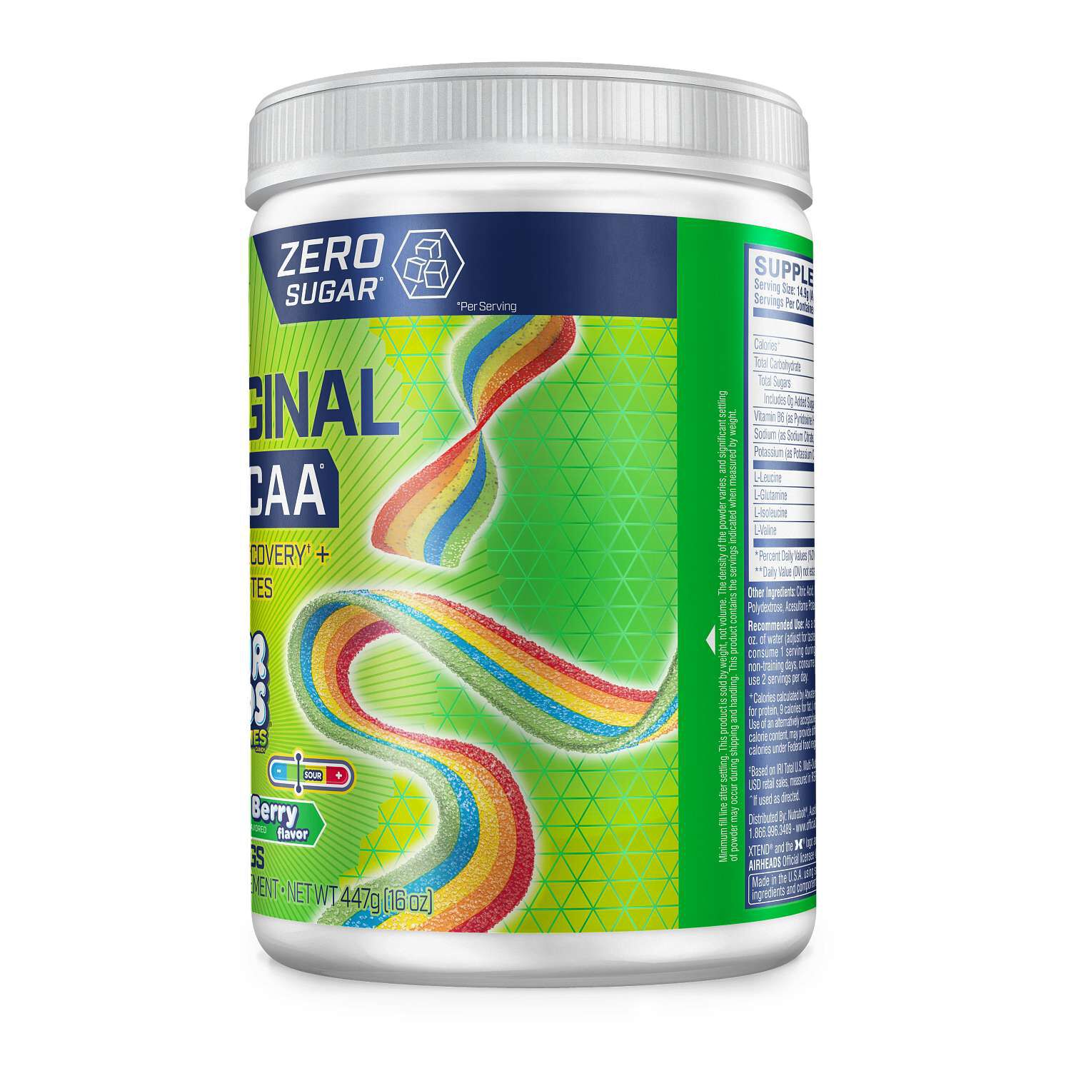 Original BCAA - Air Heads Xtremes Rainbow Berry (30 Servings)