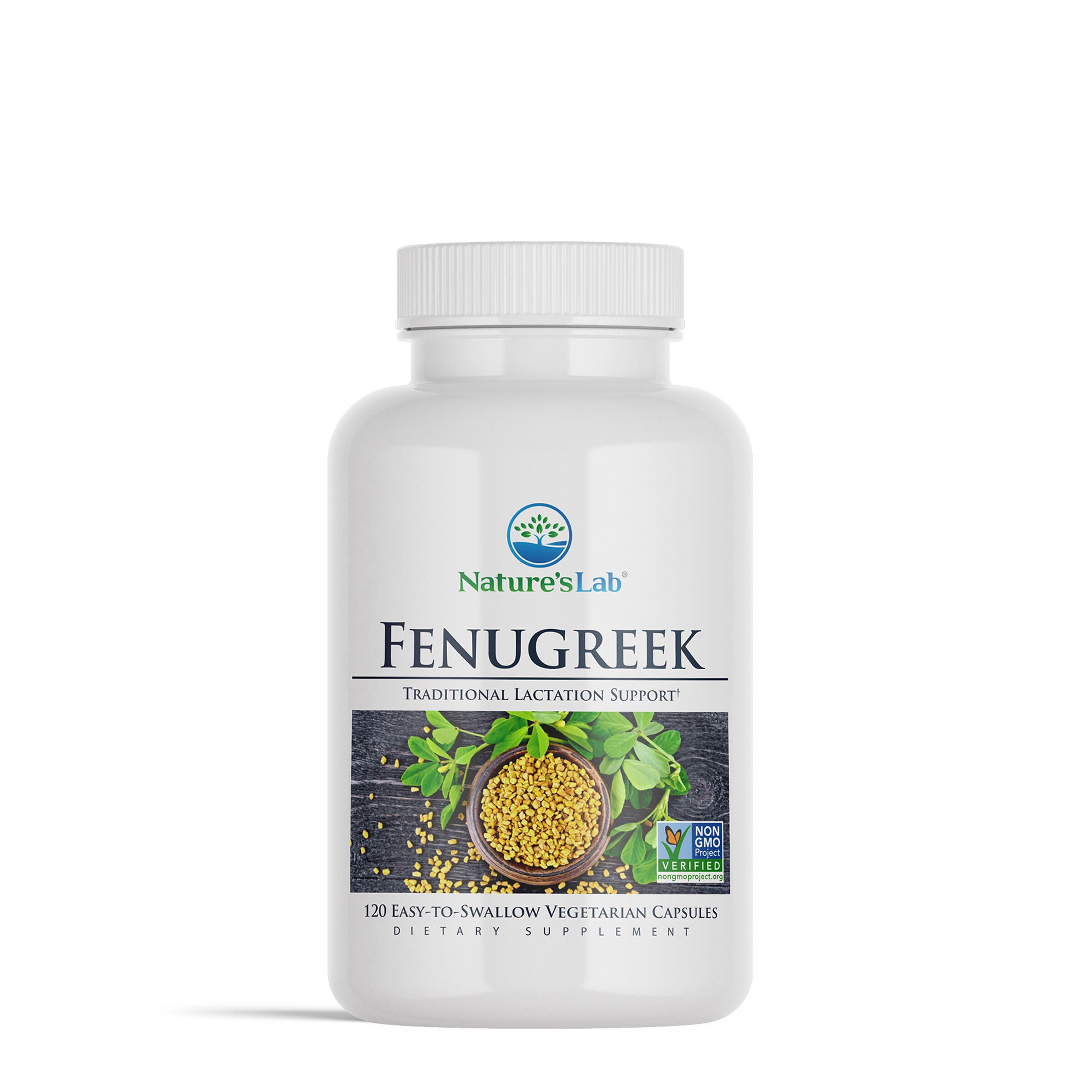 Fenugreek - 120 Vegetarian Capsules (120 Servings)  | GNC