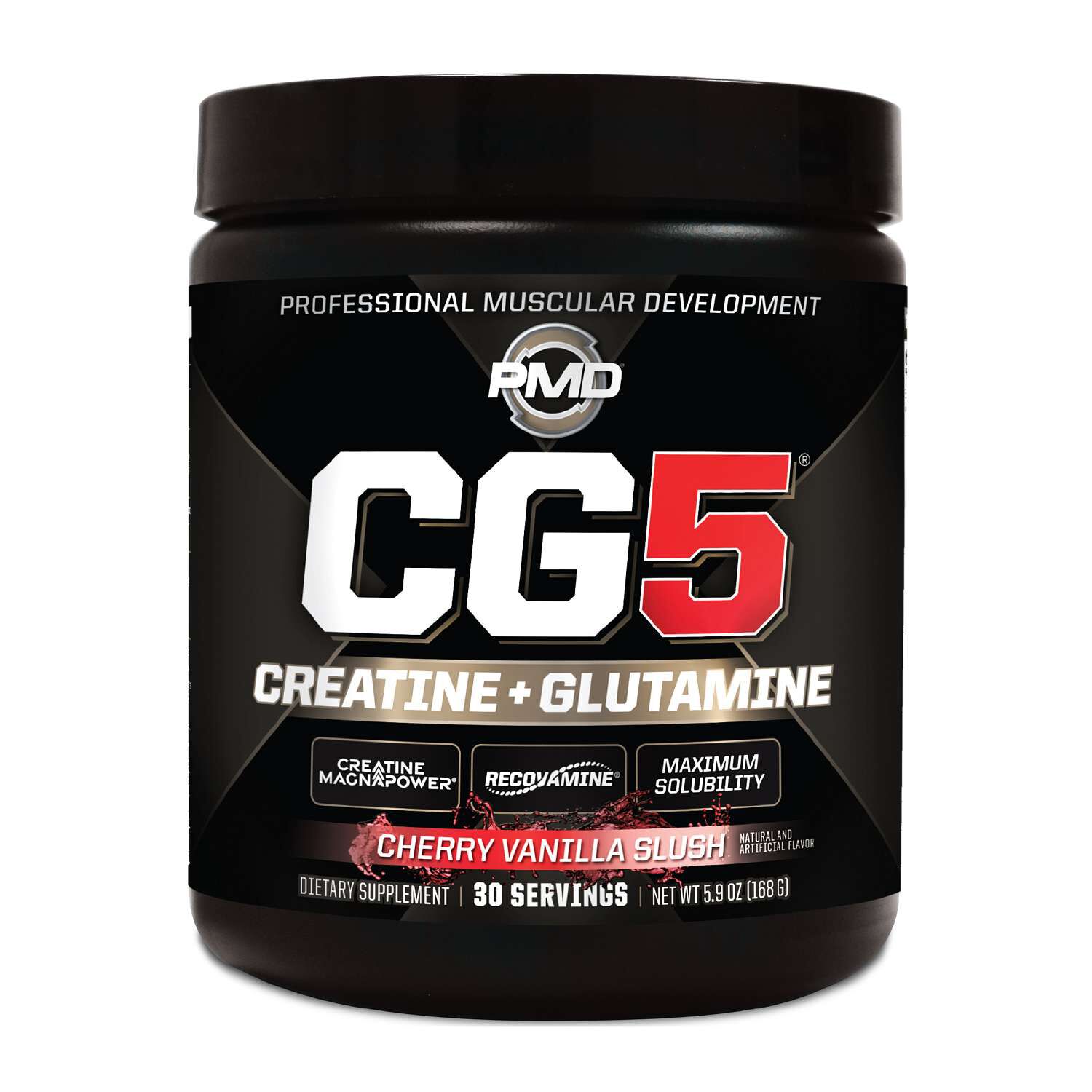CG5 Creatine + Glutamine - Cherry Vanilla Slush (30 Servings) | GNC