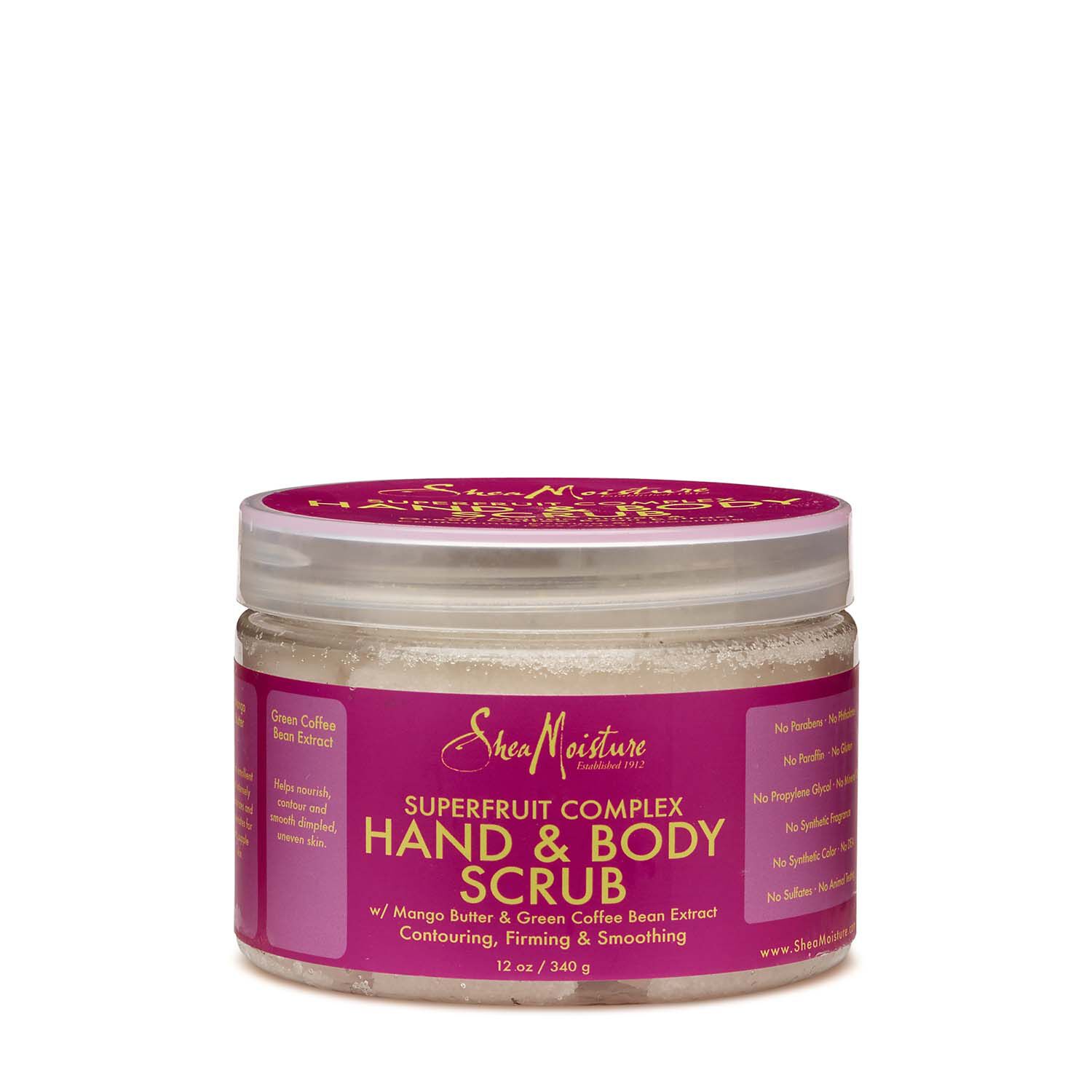 shea moisture firming hand and body scrub