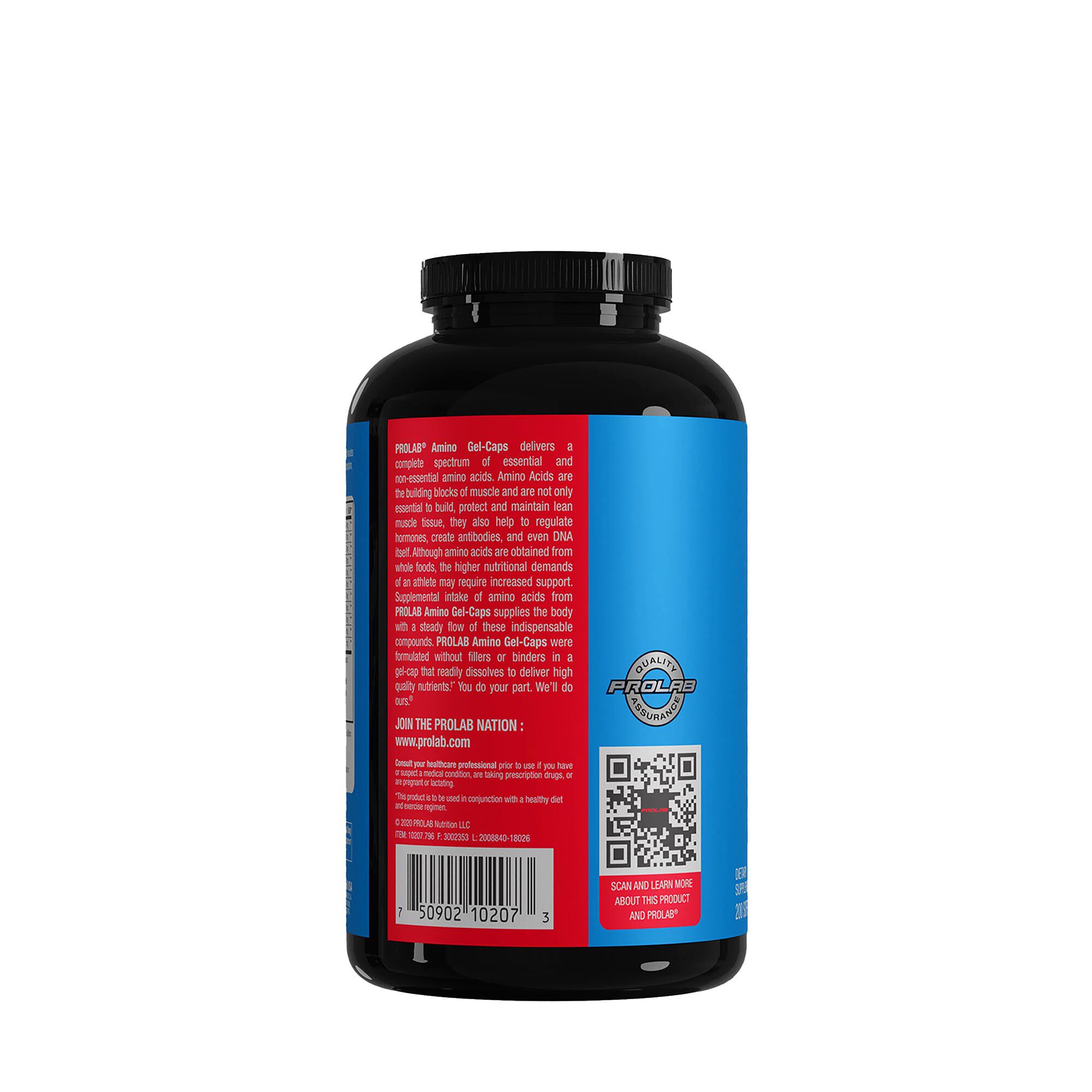 Amino Gel - Caps - 200 Softgels (66 Servings)  | GNC