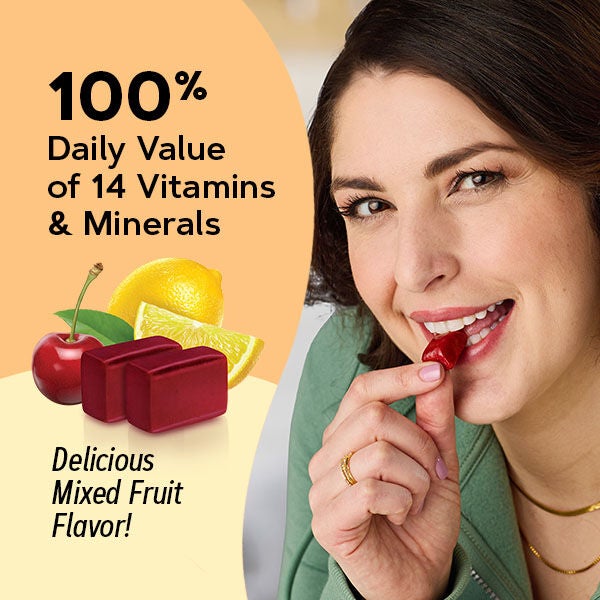 Ultra Mega&reg; Soft Chews - Mixed Fruit - 60 Soft Chews (30 Servings)  | GNC