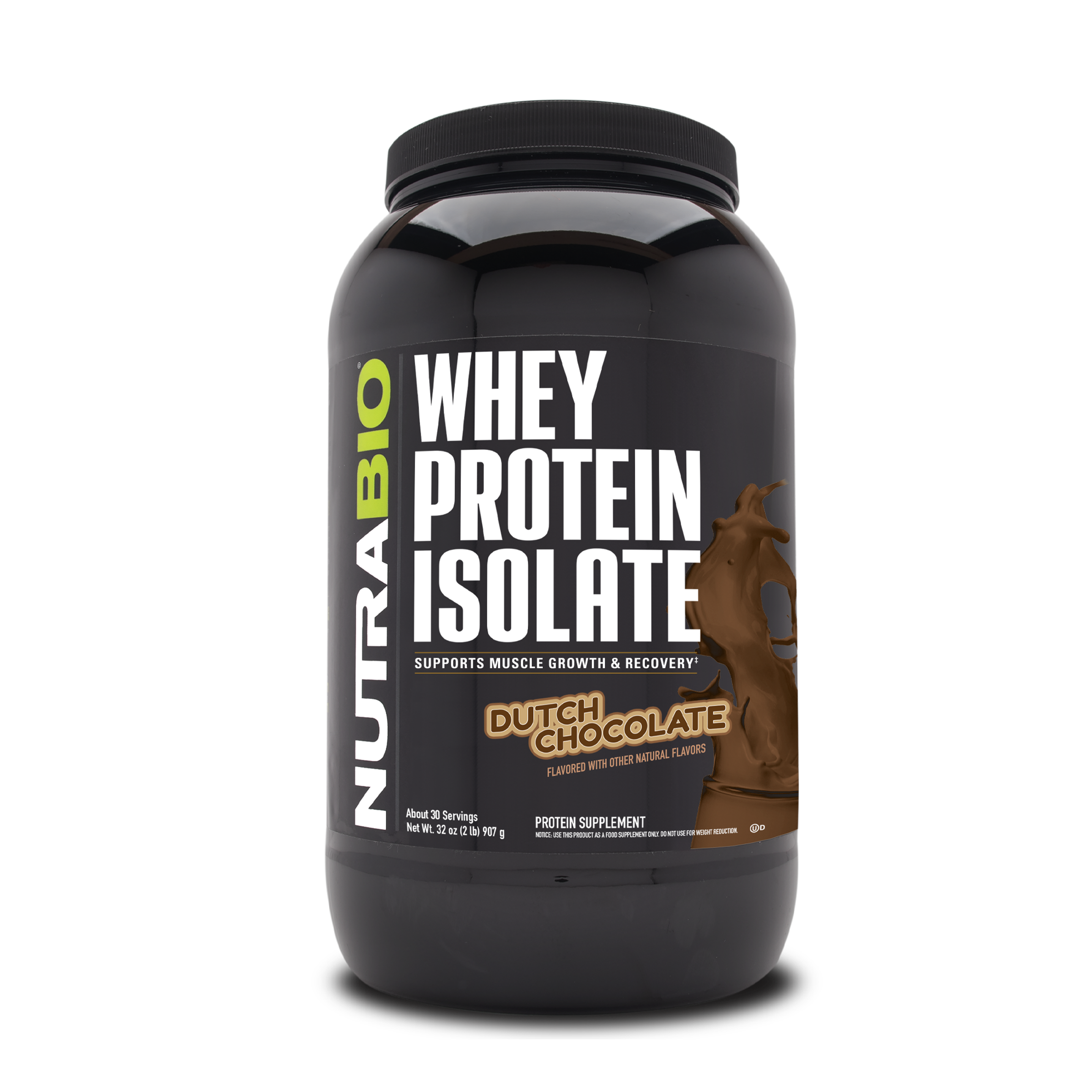 Whey Protein Isolate - Dutch Chocolate (74 Servings) Dutch Chocolate | GNC