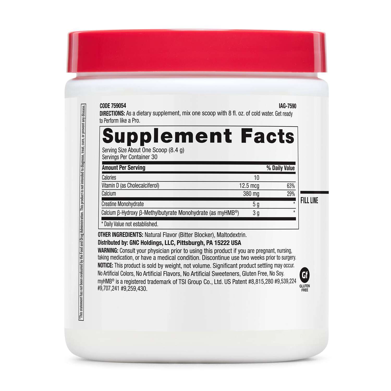 Creatine Monohydrate + HMB (30 Servings)