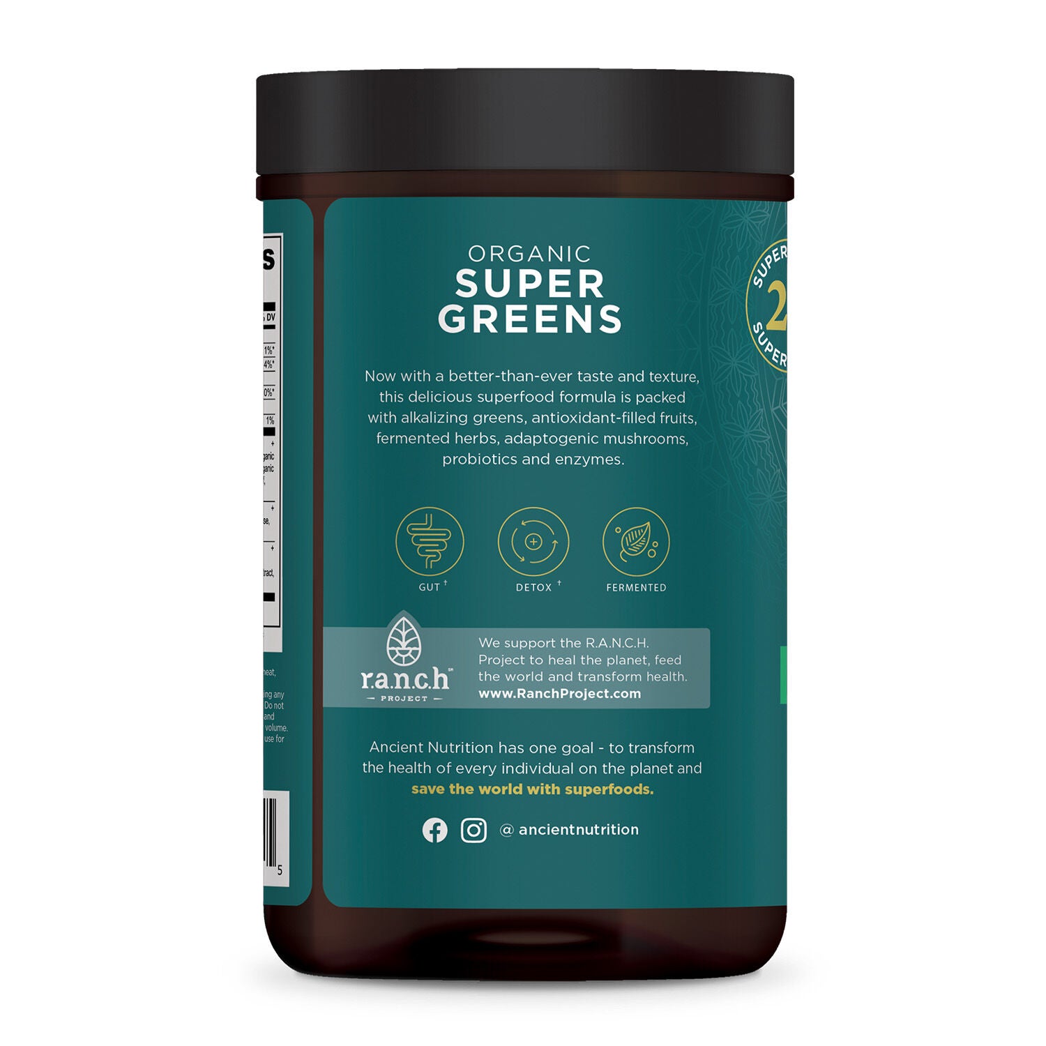 Organic Super Greens - Berry (25 Servings)  | GNC