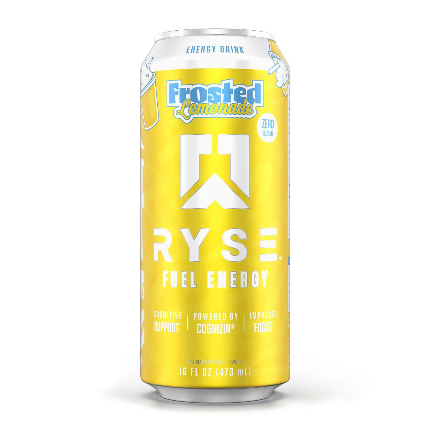 Fuel Energy Drink - Frosted Lemonade - 16 fl oz. (12 Cans)