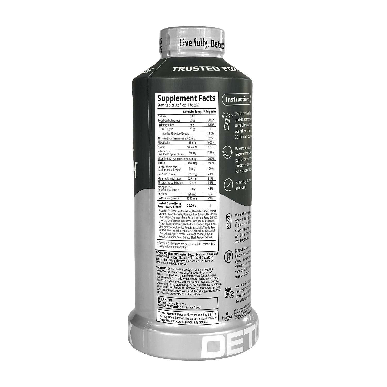 Ultra Eliminex Detox - Straw-Mango - 32 oz. (1 Serving)  | GNC