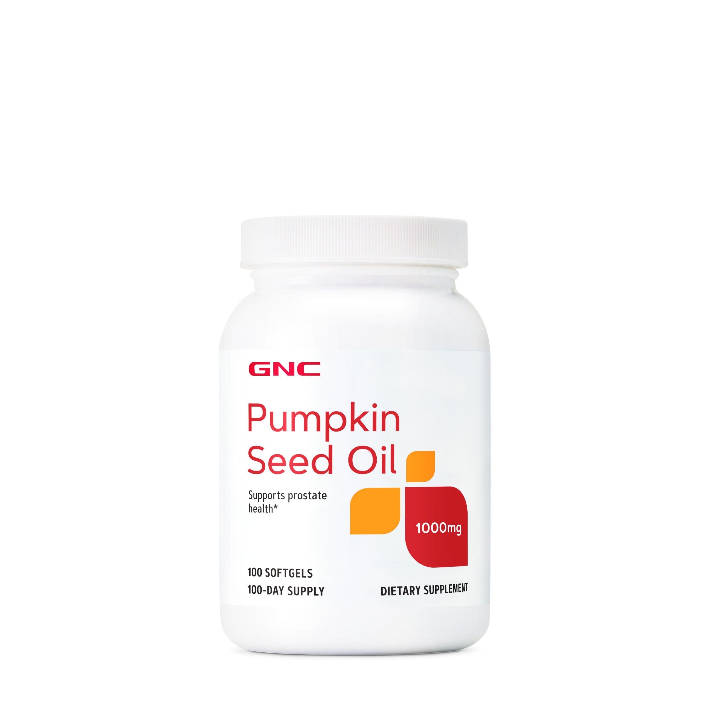 Pumpkin Seed Oil 1000mg- 100 Softgels (100 Servings)  | GNC