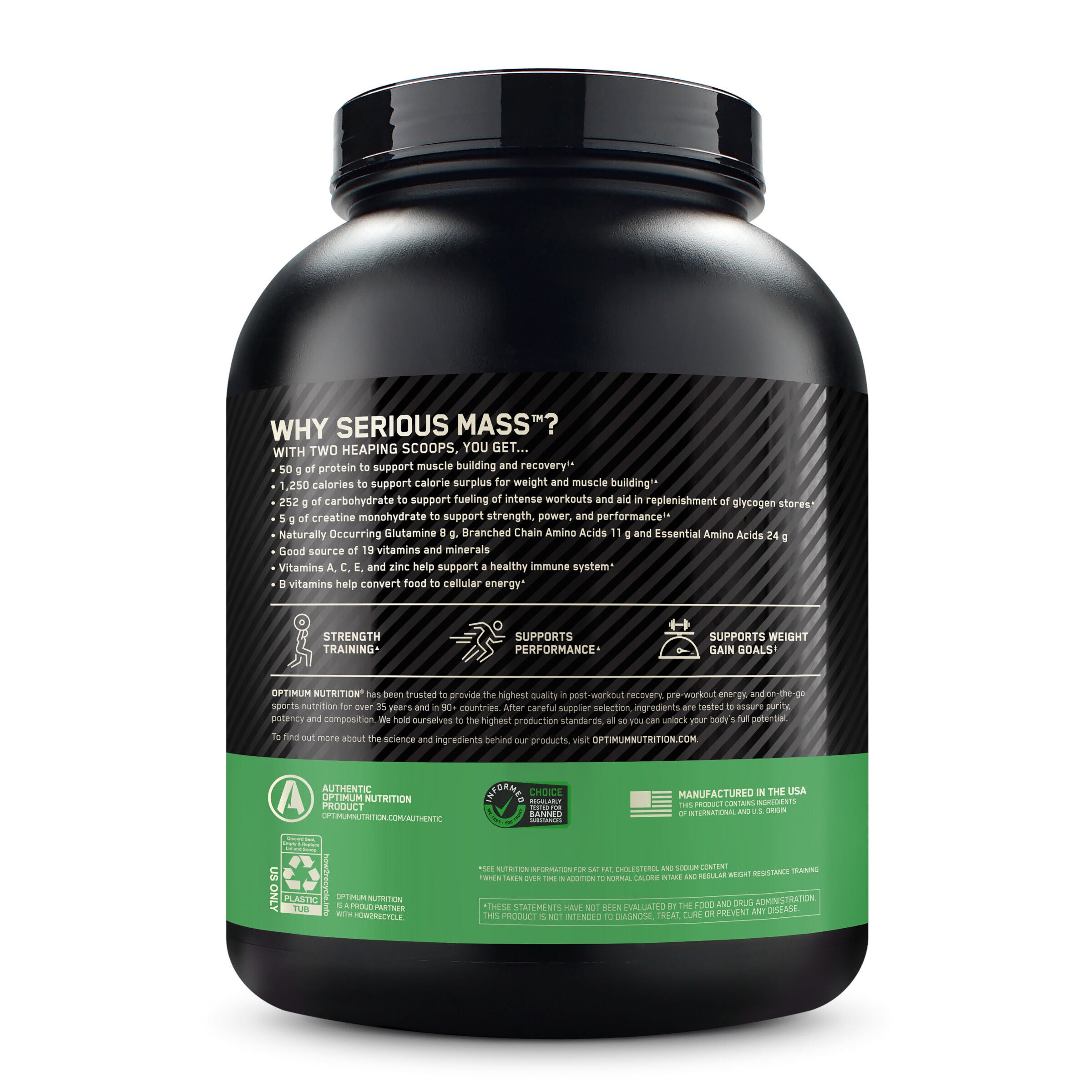 Serious Mass&trade; - Chocolate (8 Servings) Chocolate | GNC