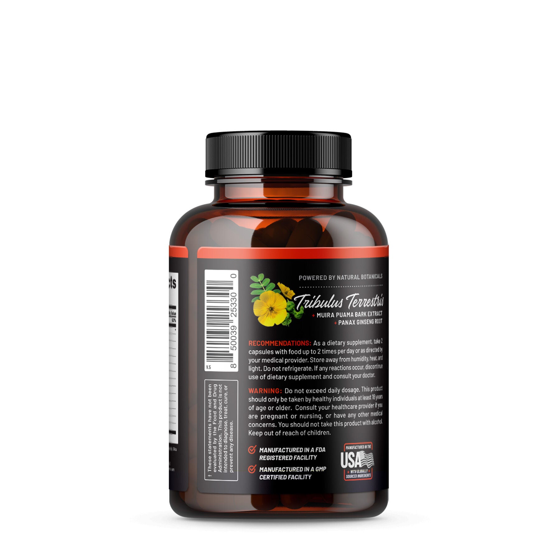 Nitric Oxide Booster - 90 Capsules (90 Servings)
