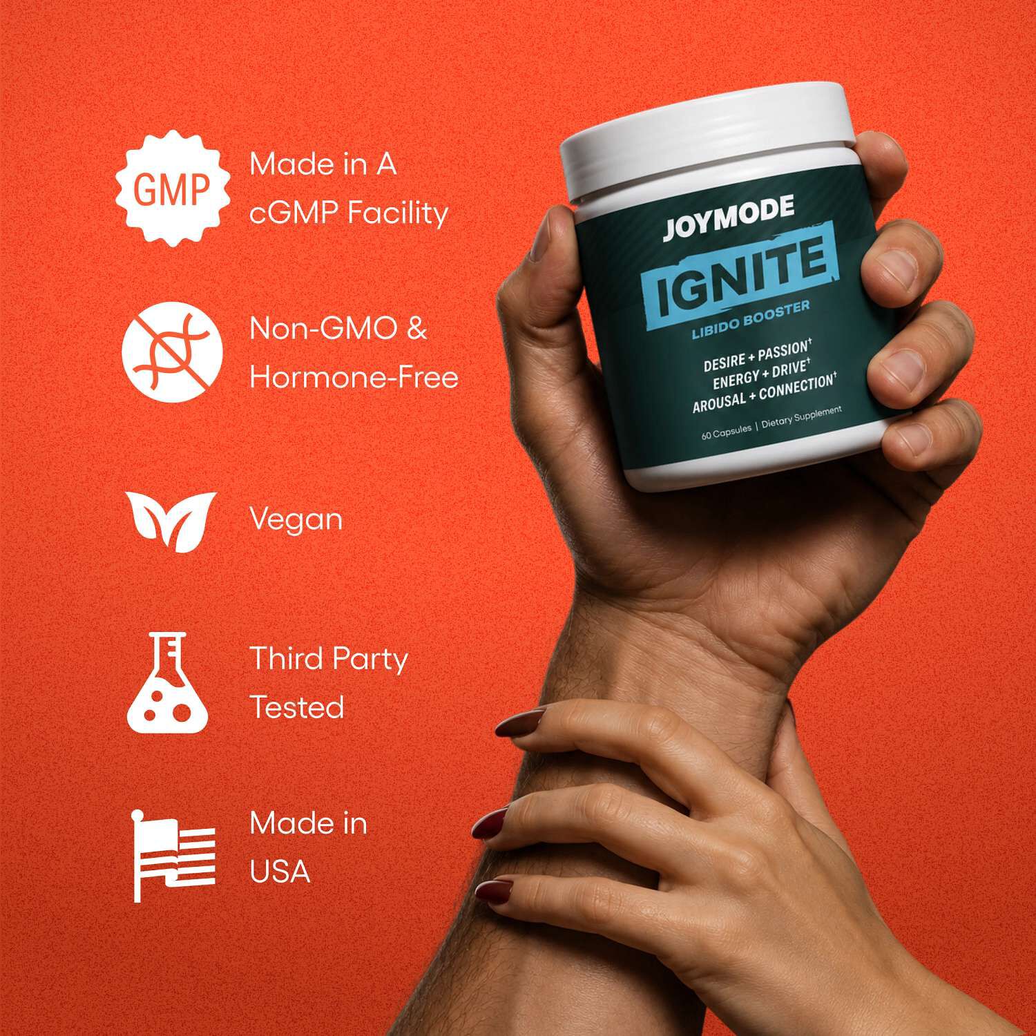 Ignite Libido Booster - 60 Capsules (30 Servings)