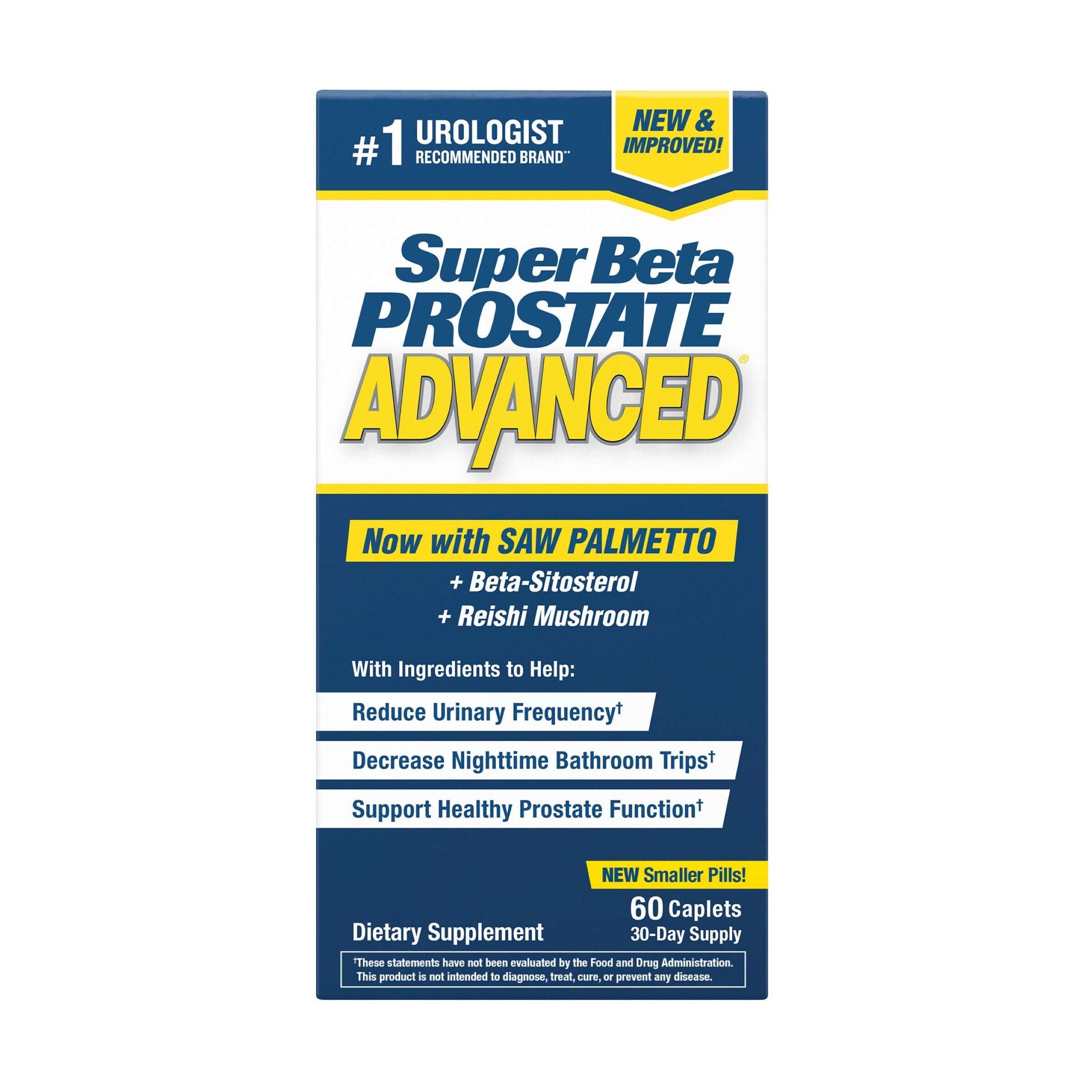 Super Beta Prostate Advanced - 60 Caplets (30 Servings)
